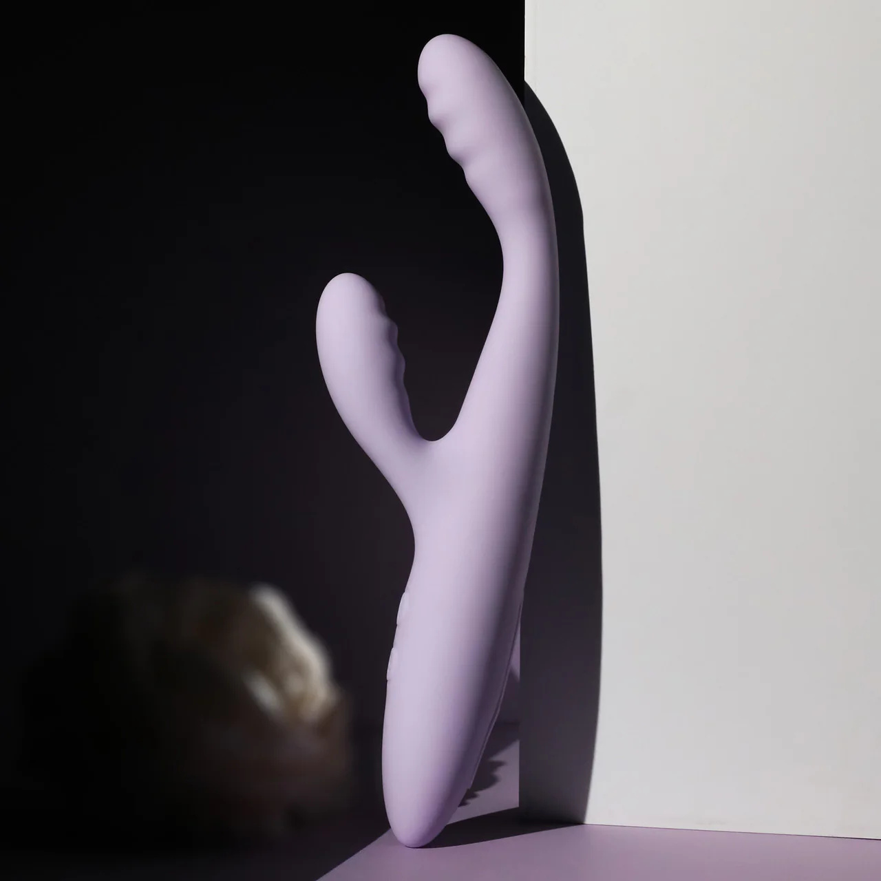 SVAKOM CICI+ 2 Rechargeable Warming App Controlled Silicone Dual Stimulation Vibrator - Pastel Lilac - Image 13