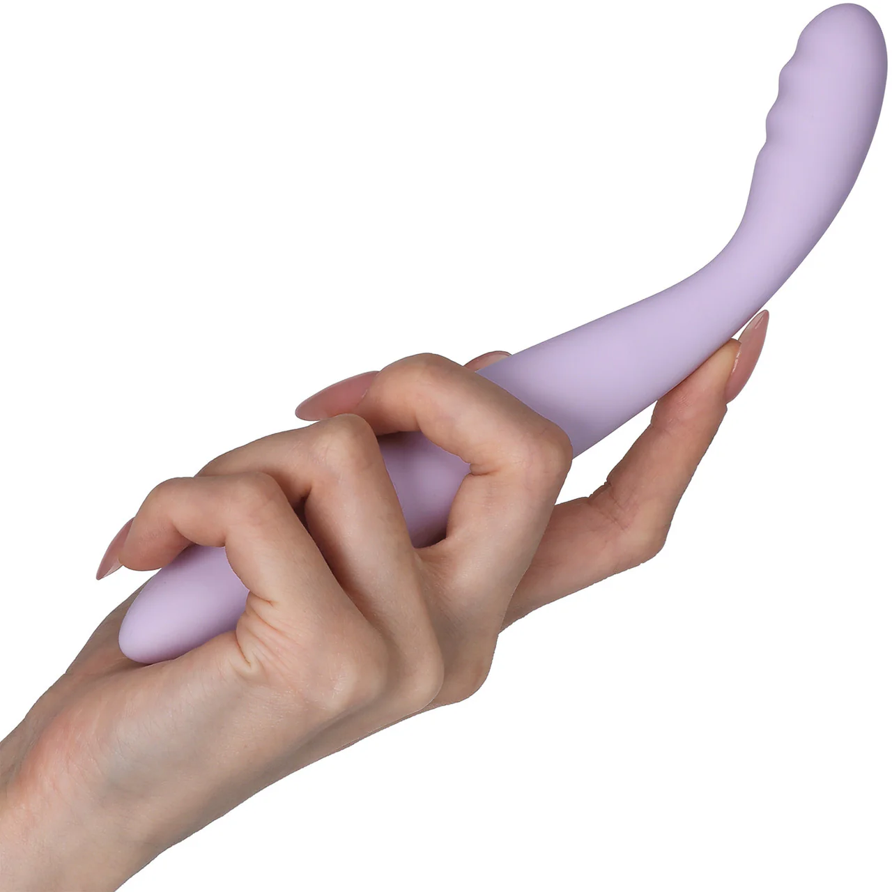 SVAKOM CICI 2 Rechargeable Warming App Controlled Slim Silicone G-Spot Vibrator - Pastel Lilac - Image 5