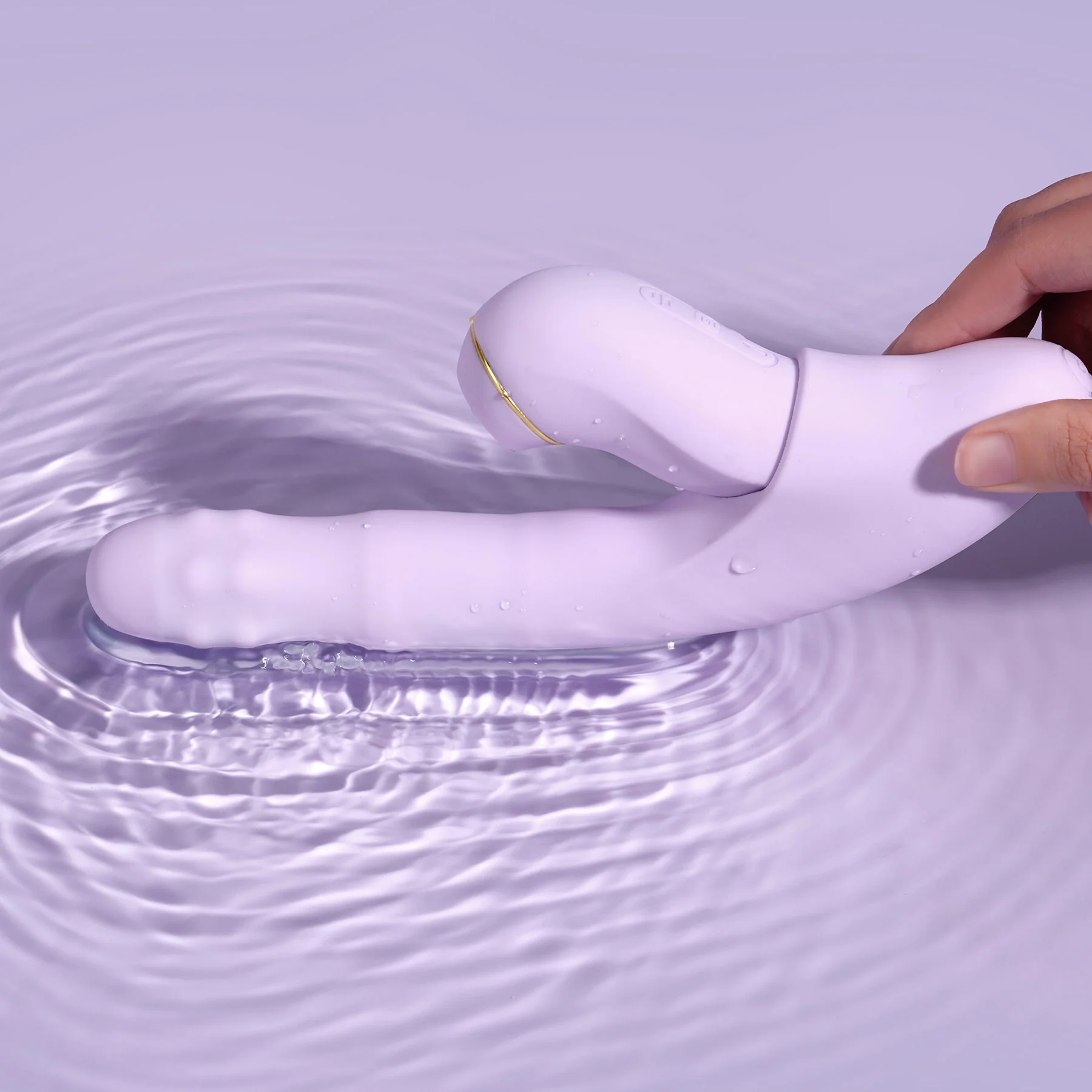 SVAKOM DUOGLOW Thrusting Beaded Vibrator With Pulsating Stimulator - Image 11