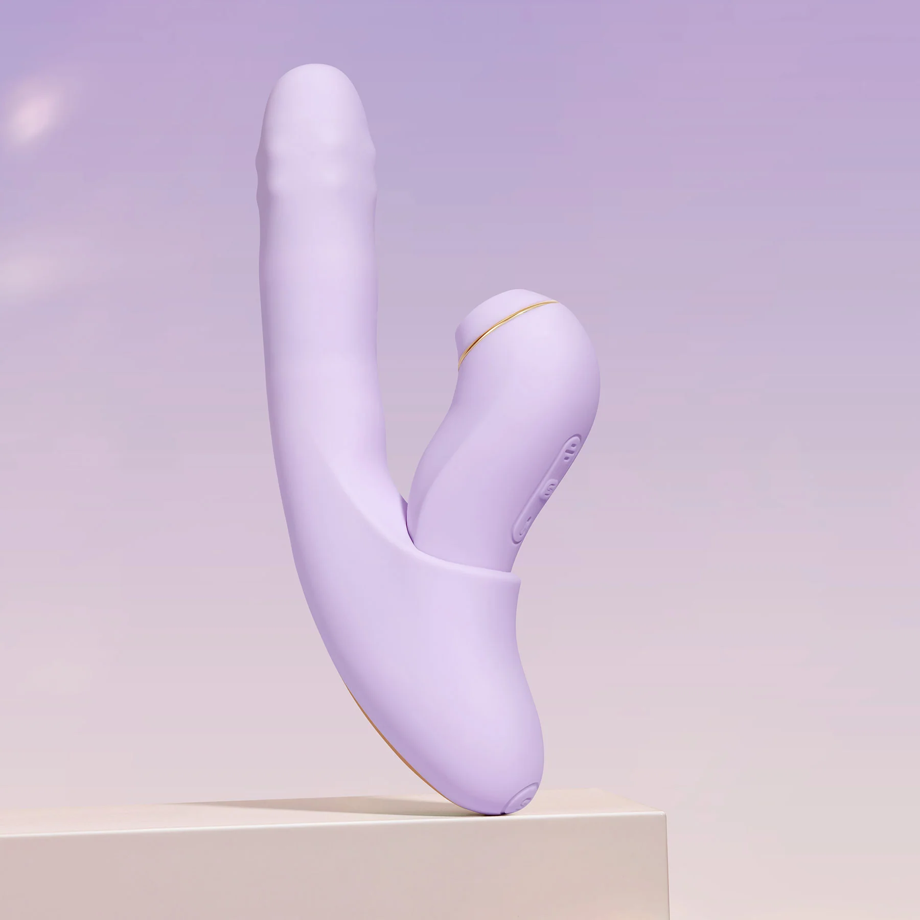 SVAKOM DUOGLOW Thrusting Beaded Vibrator With Pulsating Stimulator - Image 17