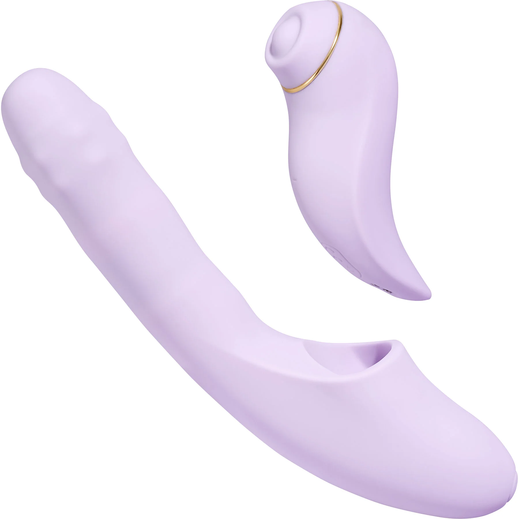 SVAKOM DUOGLOW Thrusting Beaded Vibrator With Pulsating Stimulator - Image 3