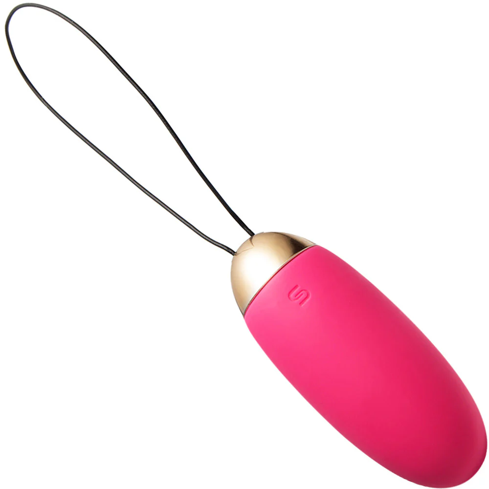 SVAKOM Elva Remote Controlled Wearable Intelligent Rechargeable Silicone Vibrating Bullet - Pink - Image 2