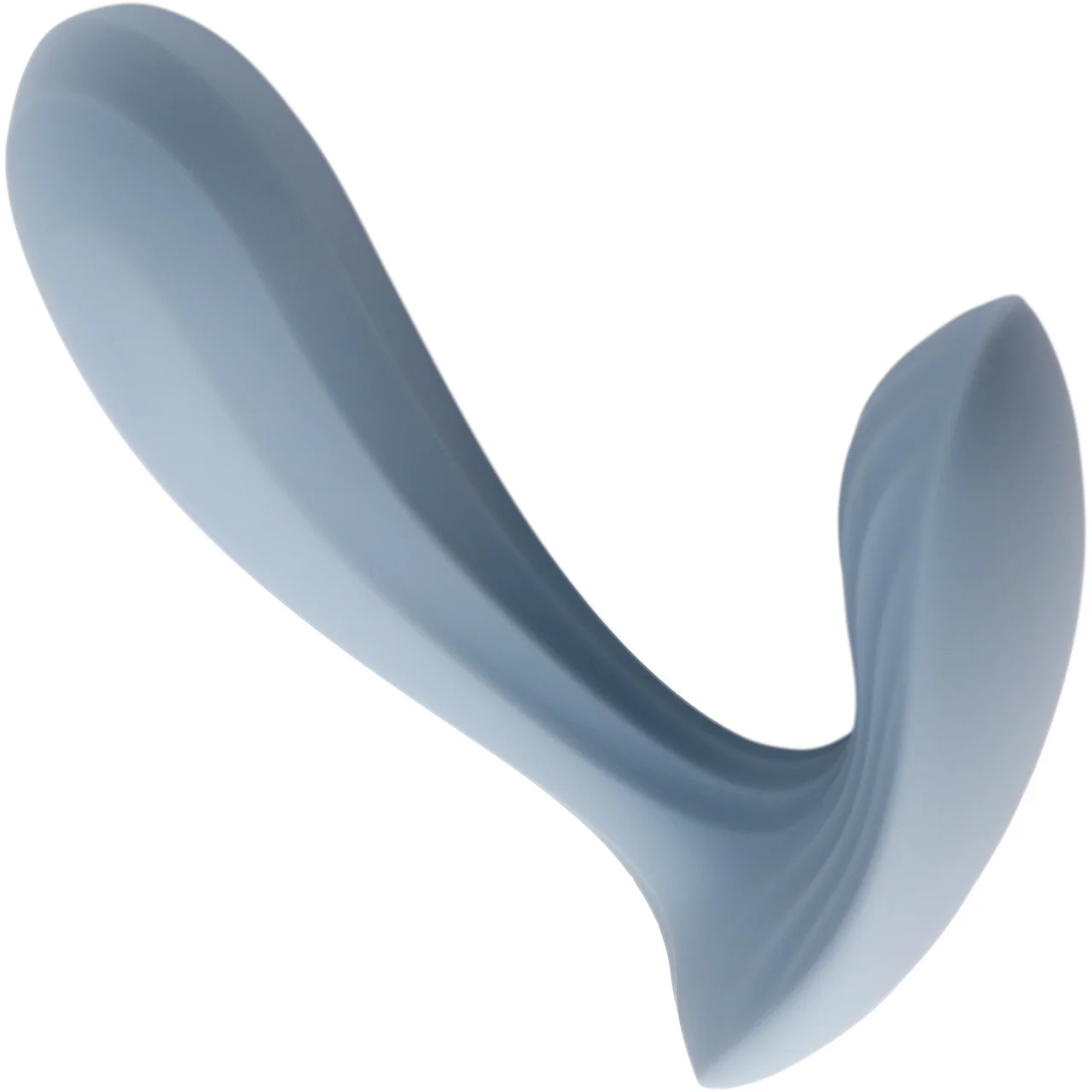 SVAKOM ERICA Wearable App Controlled Silicone Dual Stimulation Vibrator - Dusty Blue - Image 2