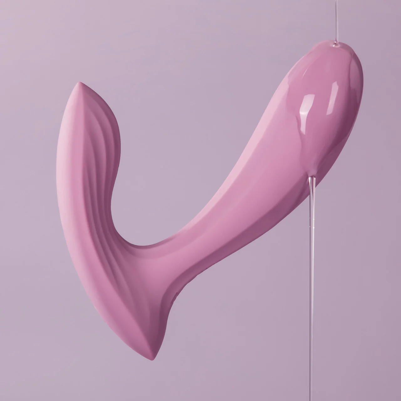 SVAKOM ERICA Wearable App Controlled Silicone Dual Stimulation Vibrator - Romantic Rose Pink - Image 7