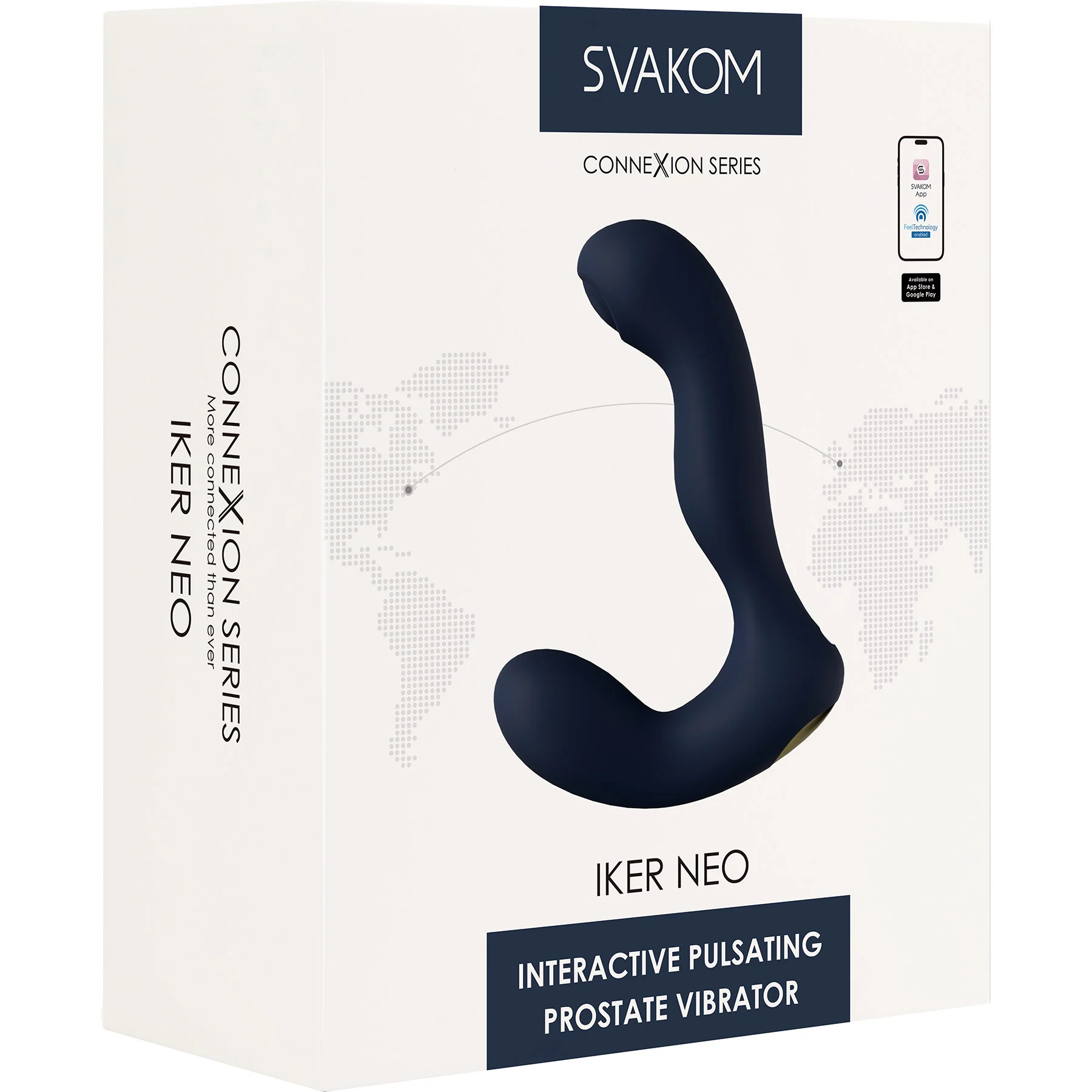 SVAKOM IKER NEO Interactive Pulsating Rechargeable Silicone Prostate Vibrator - Image 12
