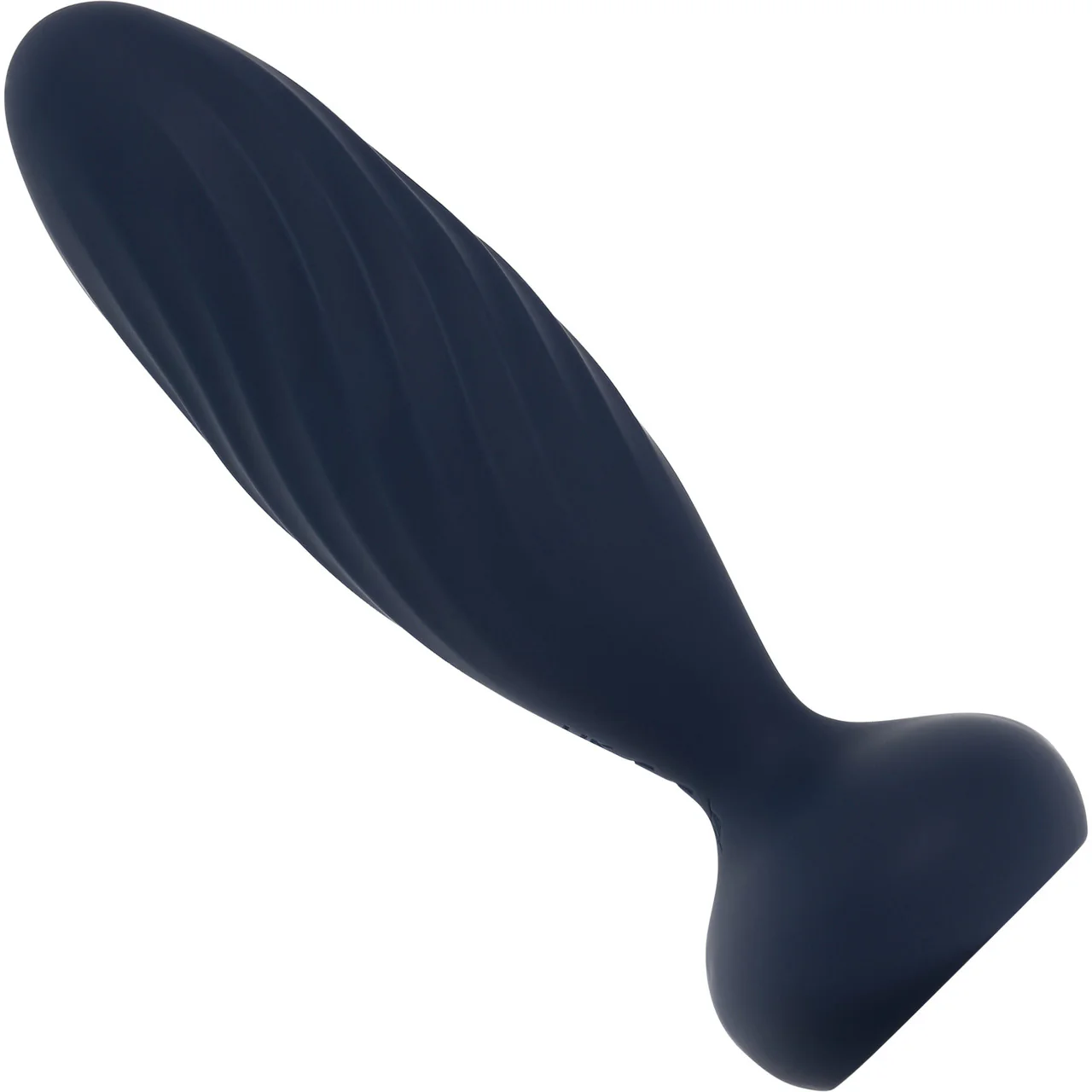 SVAKOM Jordan App Enabled Silicone Thrusting & Vibrating Anal Plug With Remote - Navy Blue - Image 8