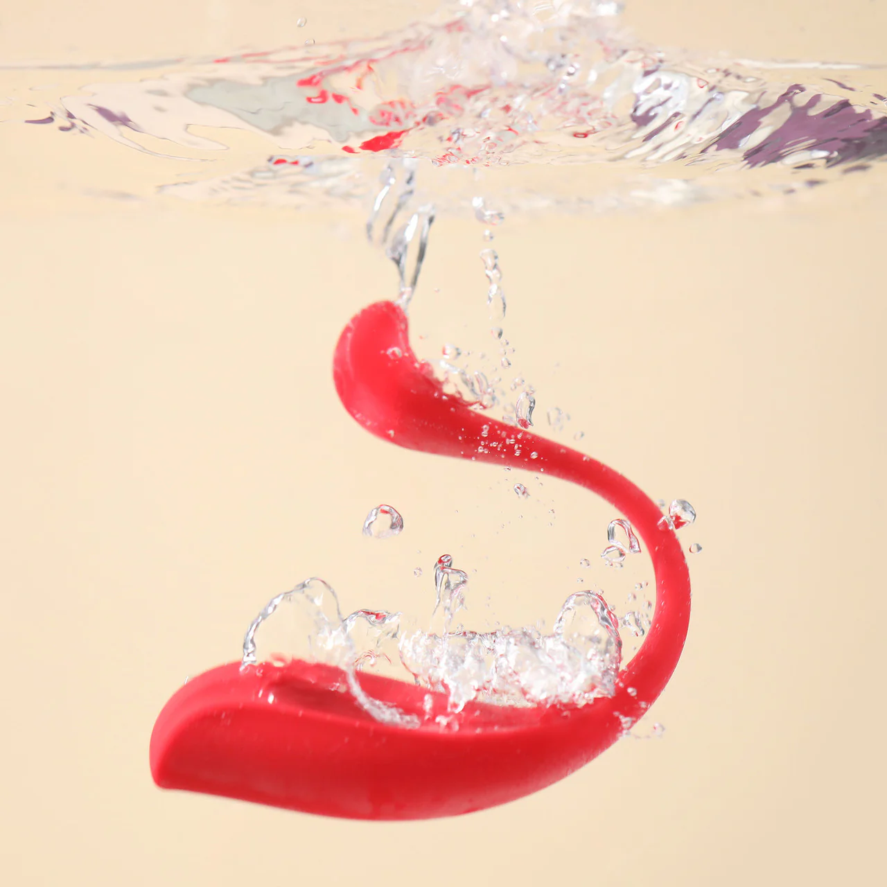 SVAKOM PHOENIX NEO 2 Interactive App Controlled Silicone Waterproof Rechargeable Bullet Vibrator - Red - Image 4