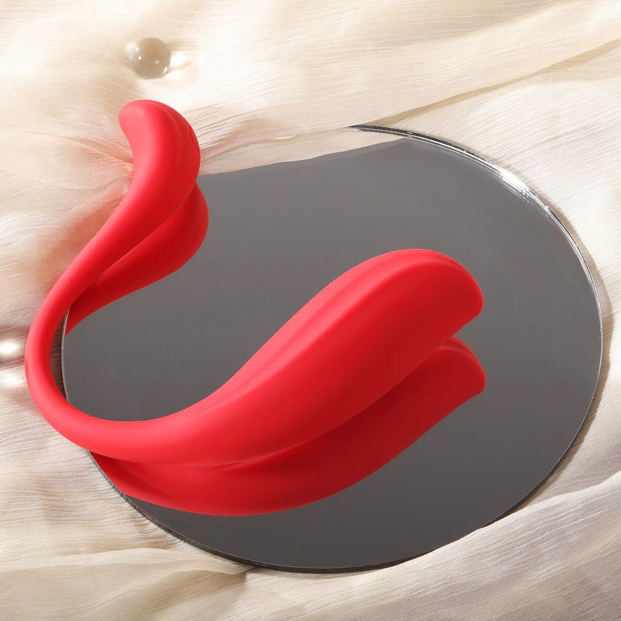 SVAKOM PHOENIX NEO 2 Interactive App Controlled Silicone Waterproof Rechargeable Bullet Vibrator - Red - Image 7