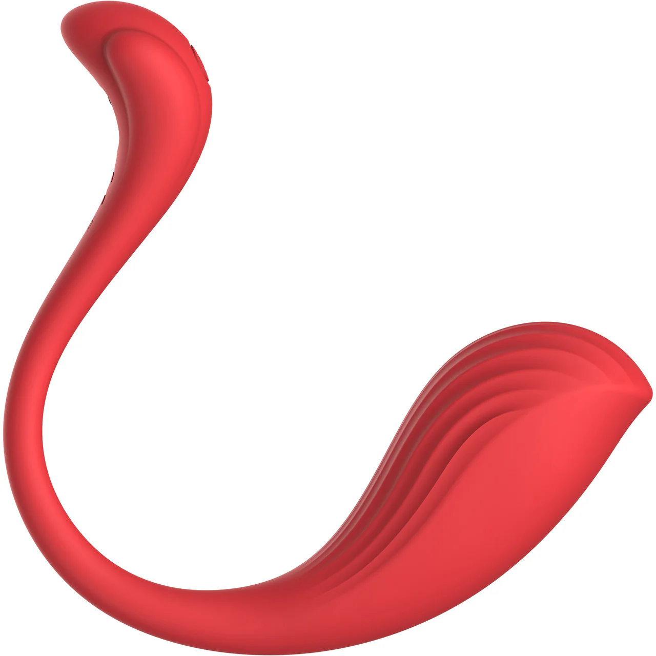 SVAKOM PHOENIX NEO Interactive App Controlled Silicone Waterproof Rechargeable Bullet Vibrator - Red - Image 3