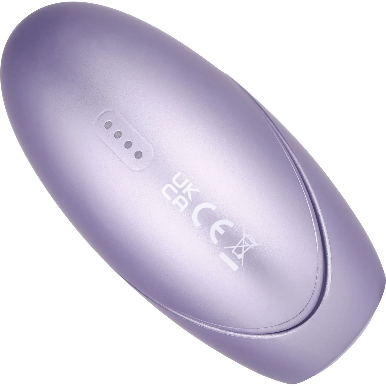 SVAKOM Pulse Galaxie App Enabled Pressure Wave Clitoral Stimulator With Starlight Projector - Metallic Lilac - Image 6