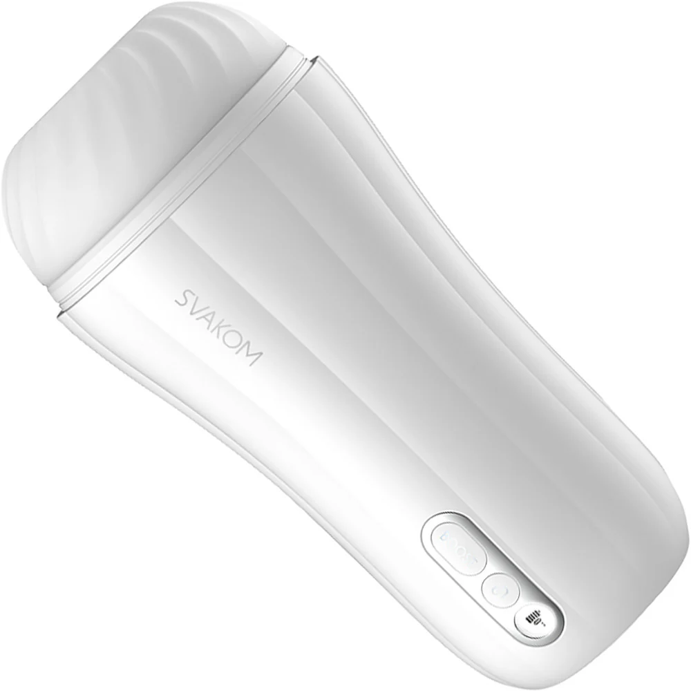SVAKOM Robin Powerful Rechargeable Vibrating Penis Masturbator - Image 2