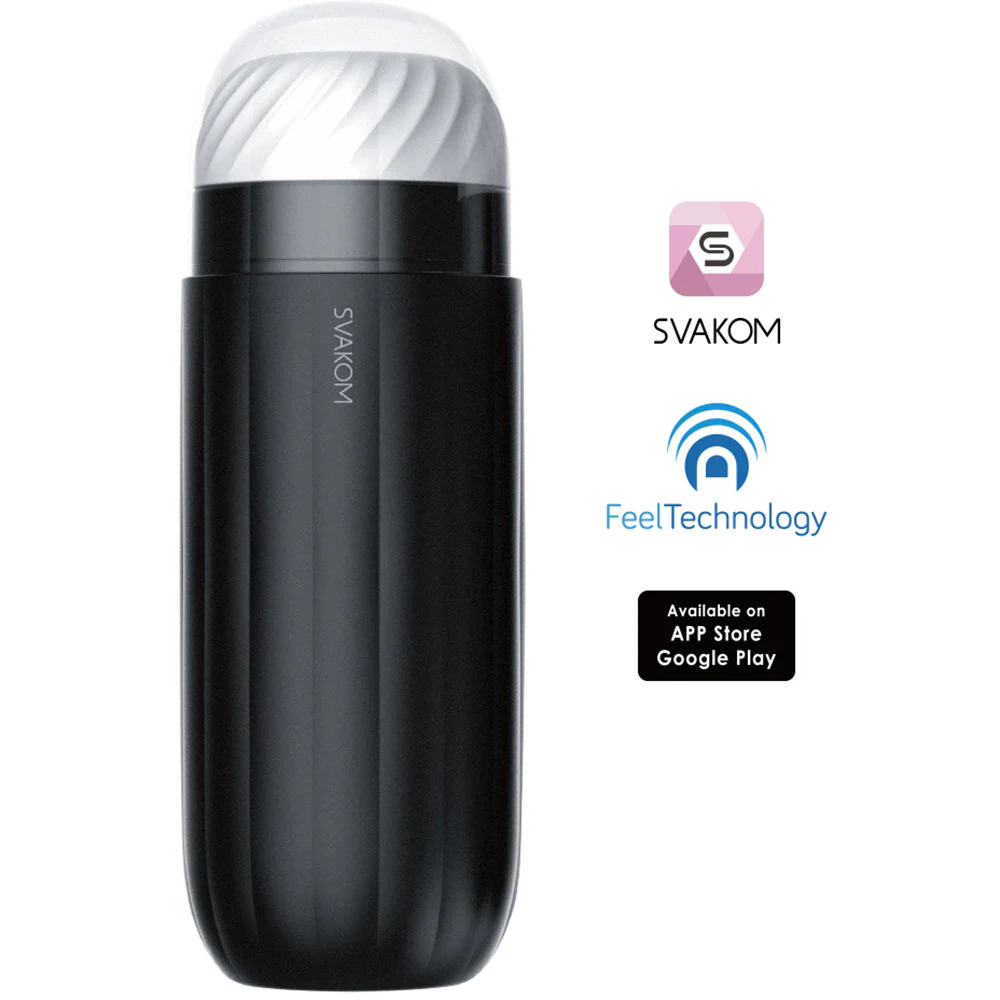 SVAKOM SAM NEO Powerful App Enabled Interactive Penis Masturbator With Suction & Vibration - Image 9