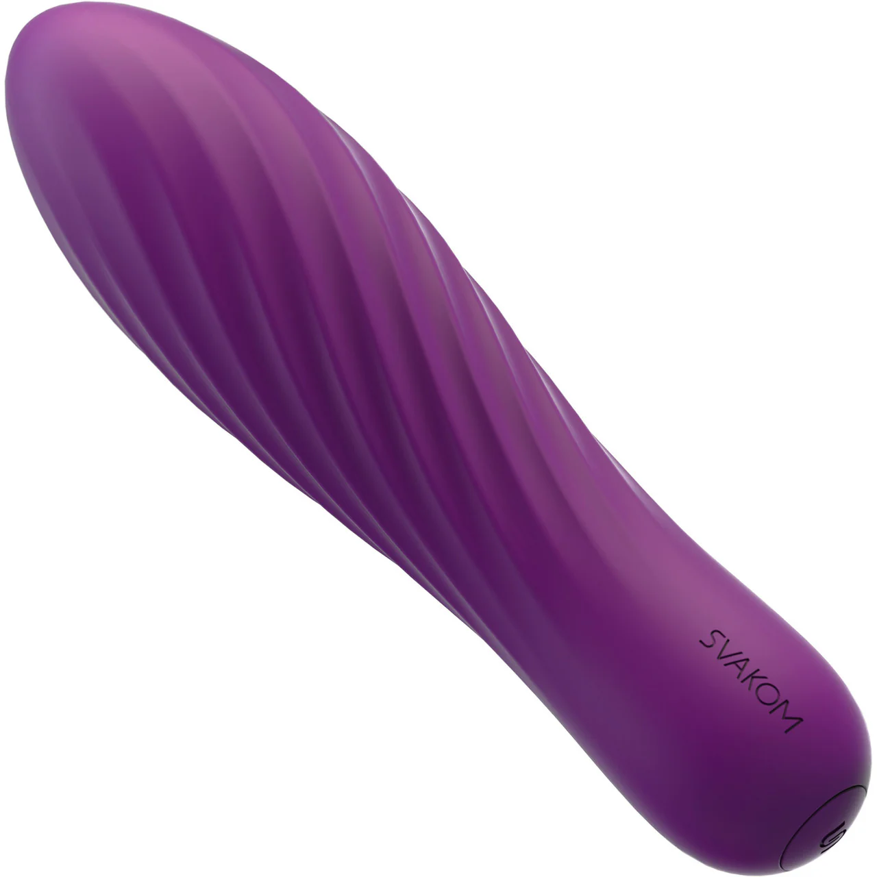 SVAKOM Tulip Rechargeable Waterproof Silicone Powerful Bullet Vibrator - Violet - Image 2