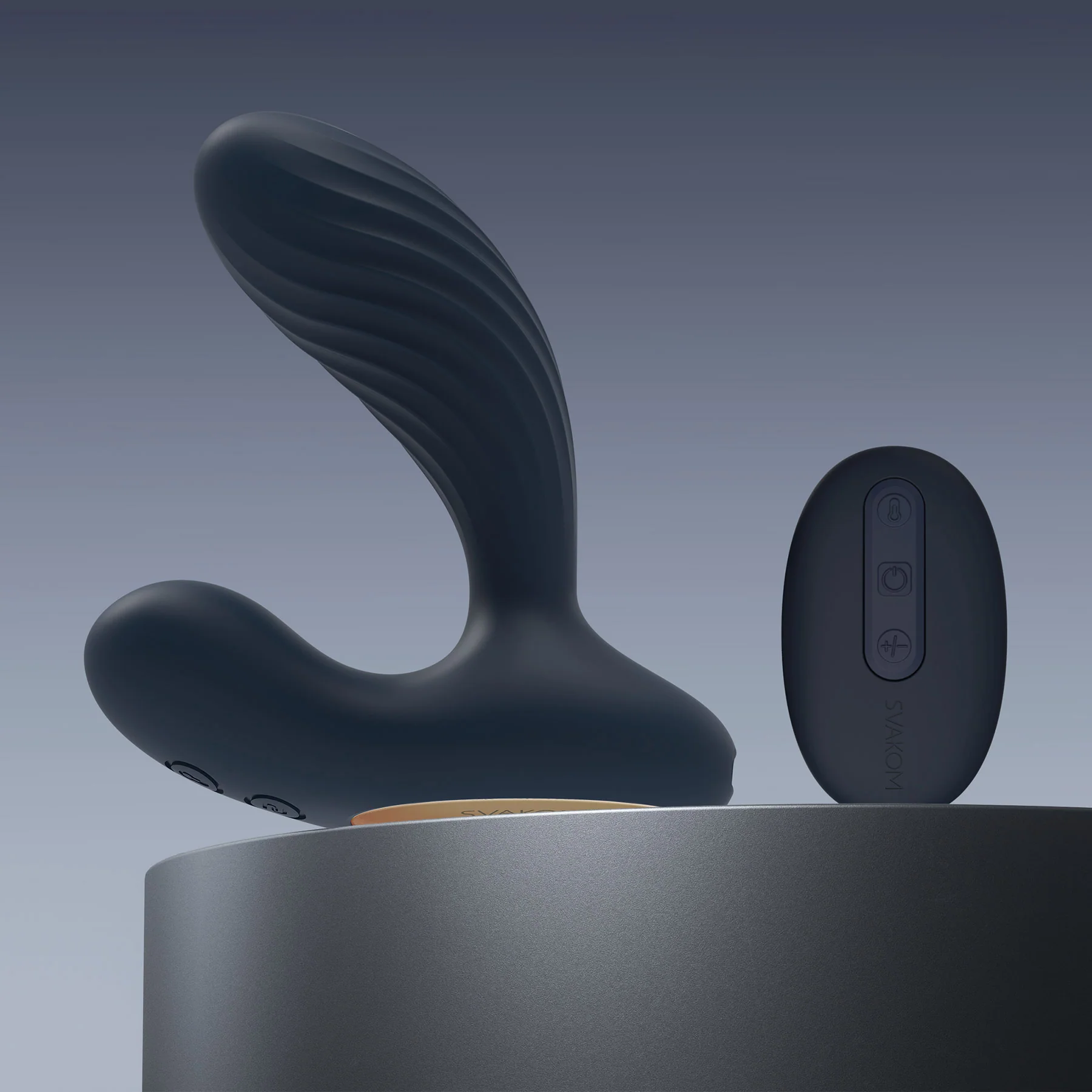 SVAKOM VICK NEO 2 Interactive Heating Silicone Prostate Vibrator With Remote - Image 4