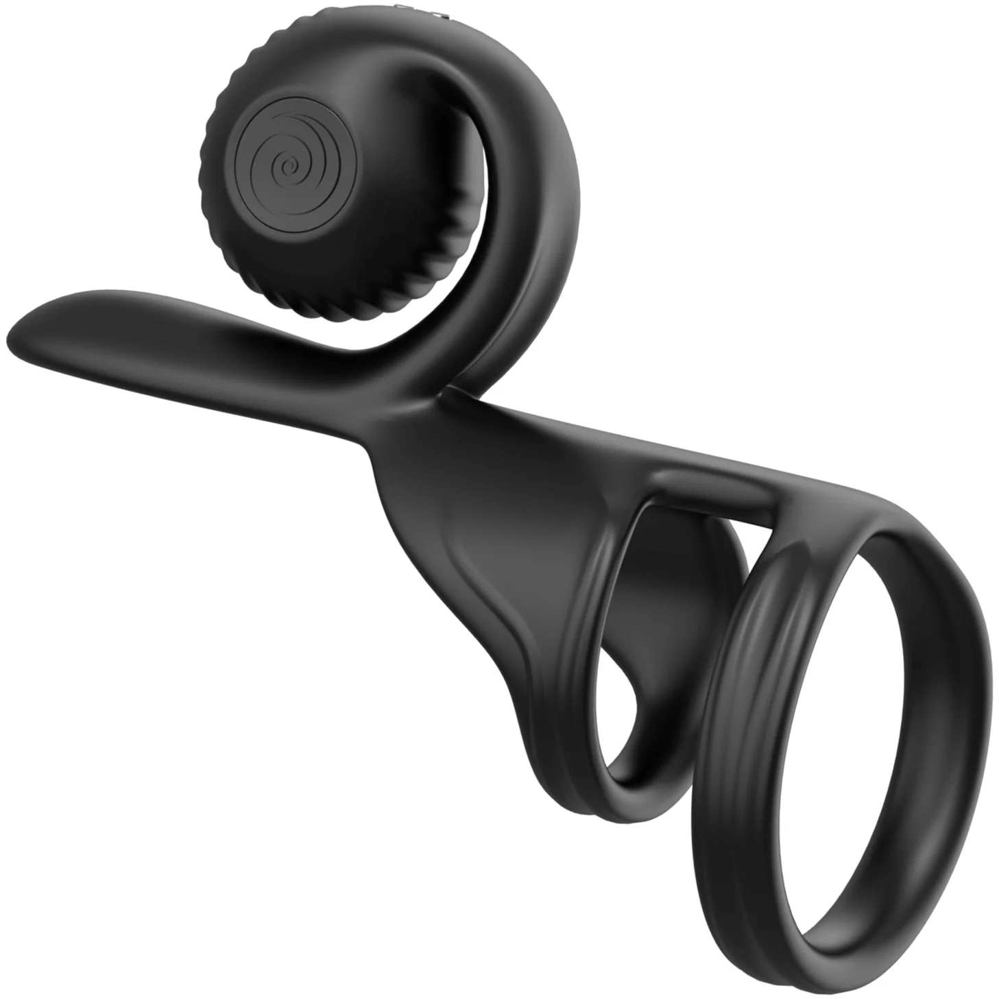 SVibe Snail Jovi Couples Ring Silicone Vibrating Cock Ring With Remote - Image 2