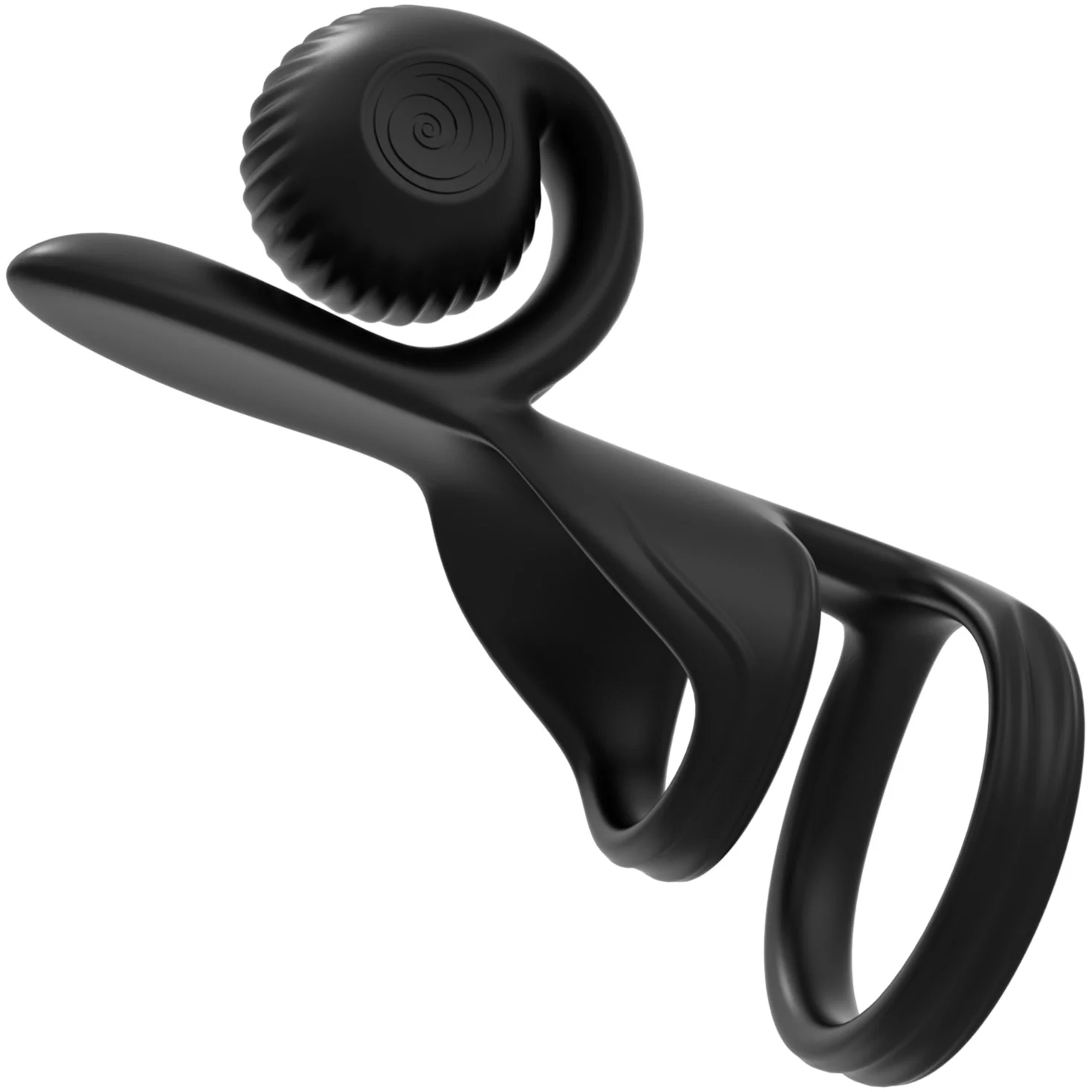 SVibe Snail Jovi Couples Ring Silicone Vibrating Cock Ring With Remote - Image 4