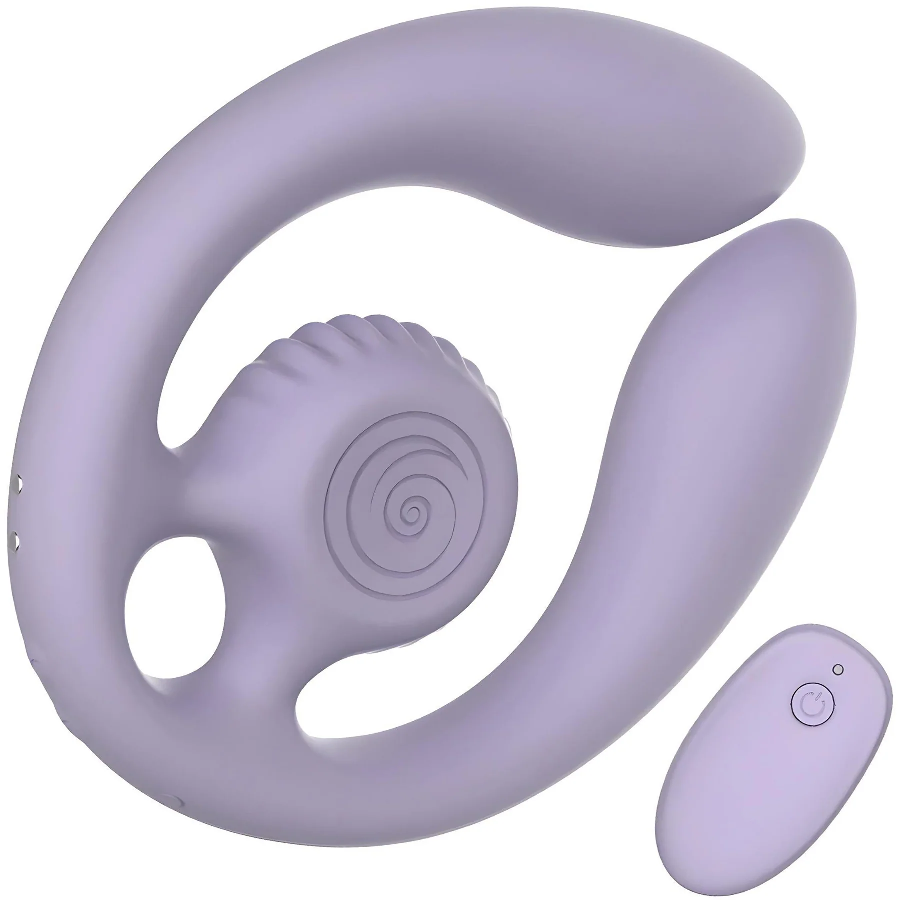 SVibe Snail GIZI Duo Silicone Waterproof Couples Vibrator With Remote - Image 3