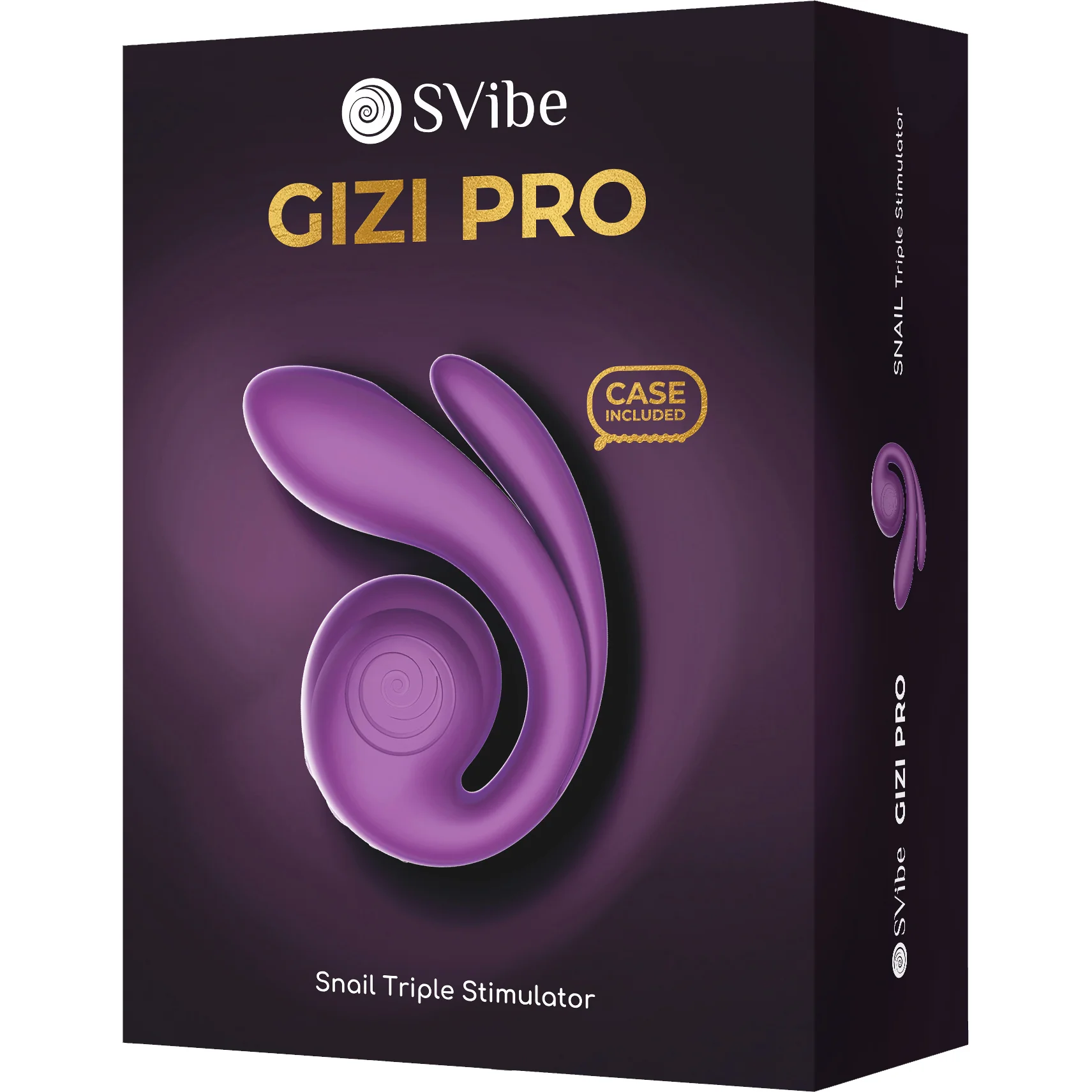 SVibe Snail Gizi Pro Silicone Rechargeable Waterproof Triple G-Spot Vibrator - Image 24