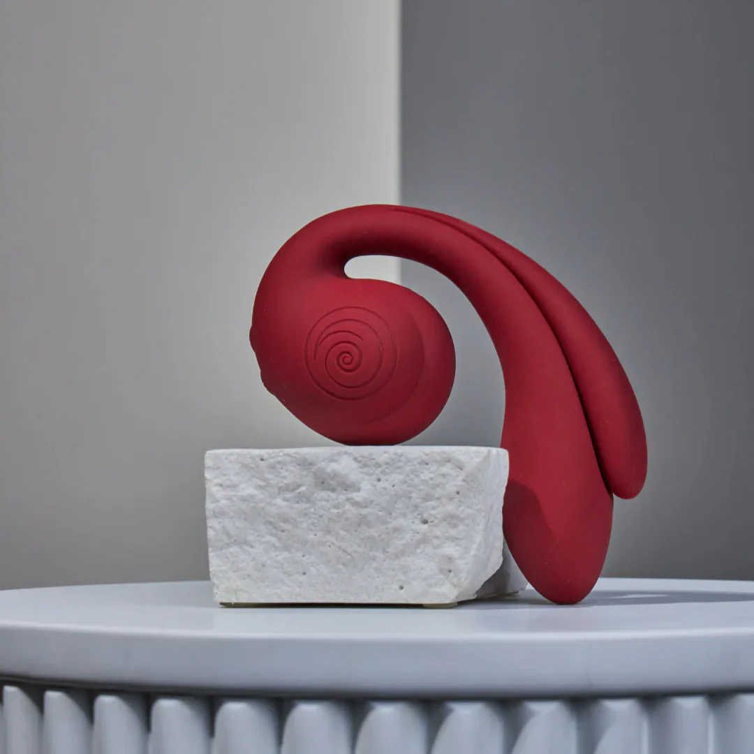 SVibe Snail Gizi Pro Silicone Rechargeable Waterproof Triple G-Spot Vibrator - Image 27