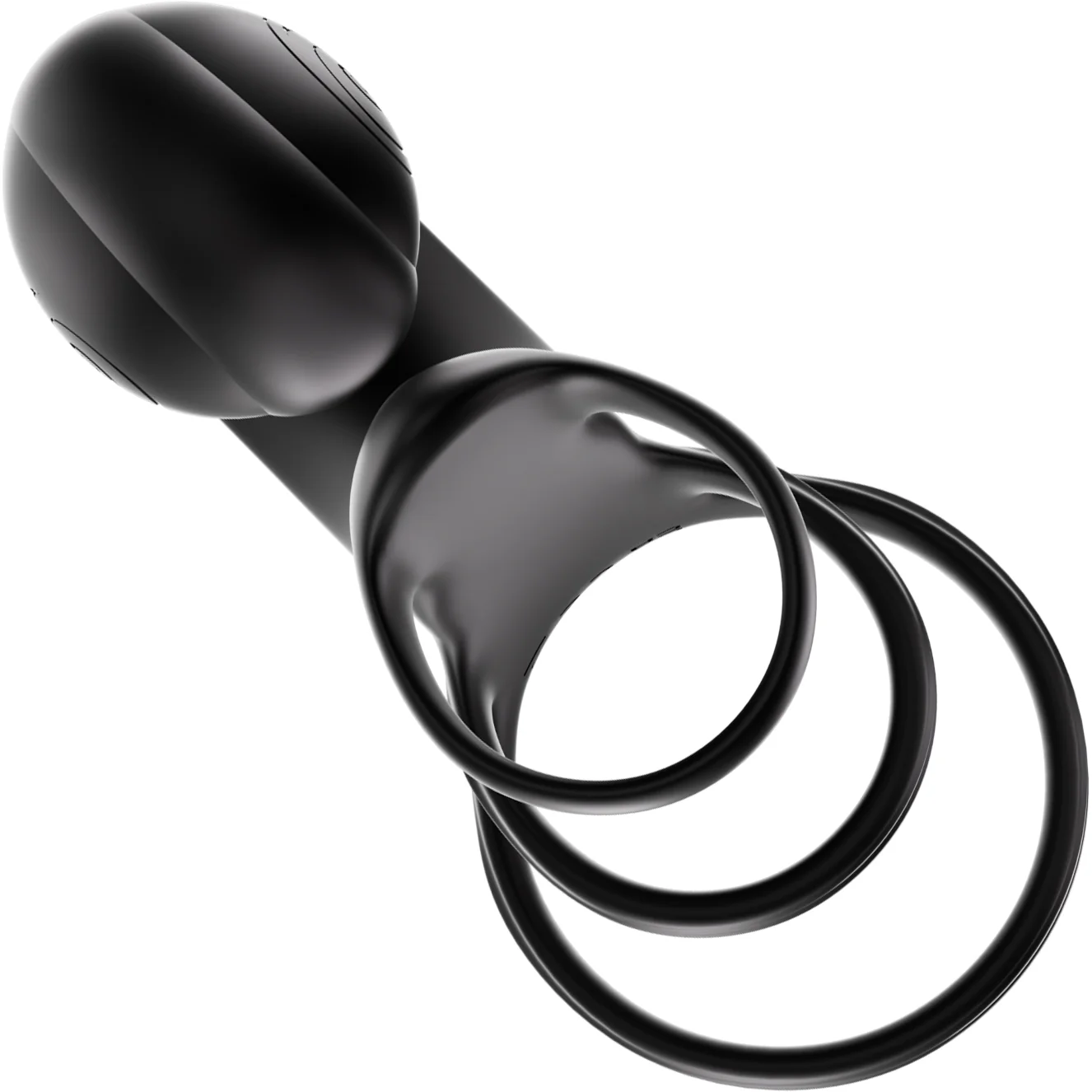 SVibe Snail Jovi Arc Couples Ring Silicone Vibrating Cock Ring With Remote - Image 20