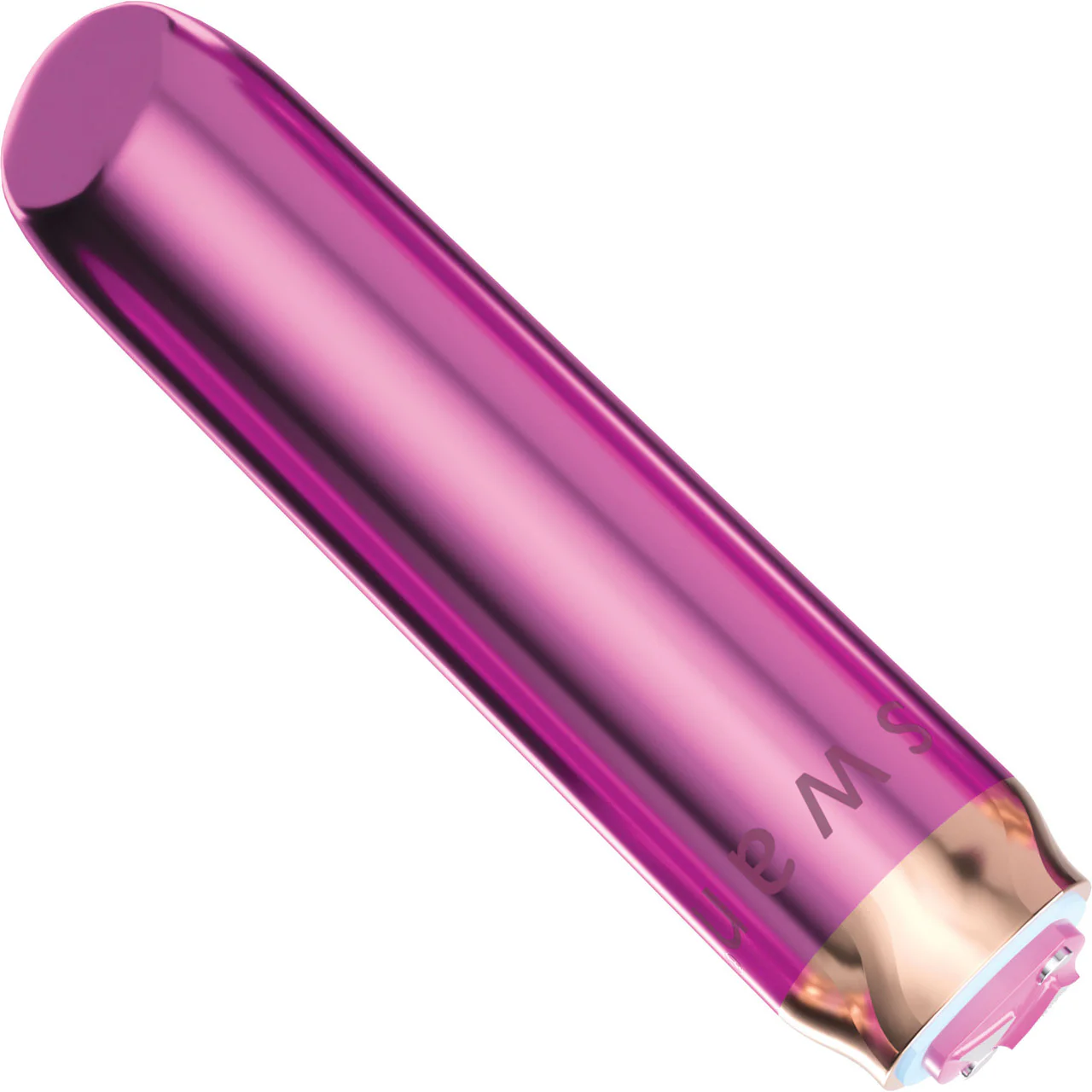 Swan Maximum Rechargeable Waterproof Bullet Vibrator With Silicone Comfy Cuff – Pink - Image 2