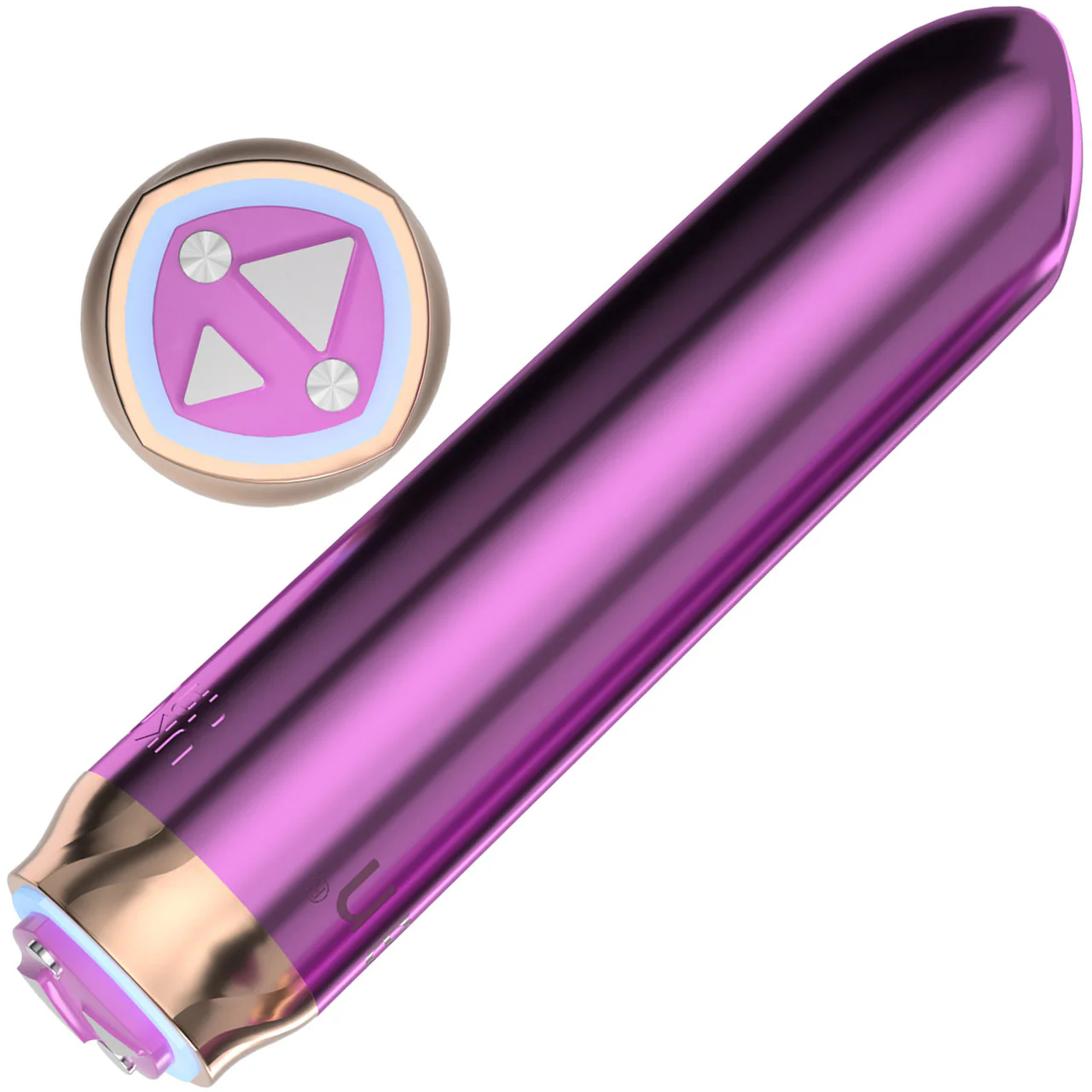 Swan Maximum Rechargeable Waterproof Bullet Vibrator With Silicone Comfy Cuff – Pink - Image 5