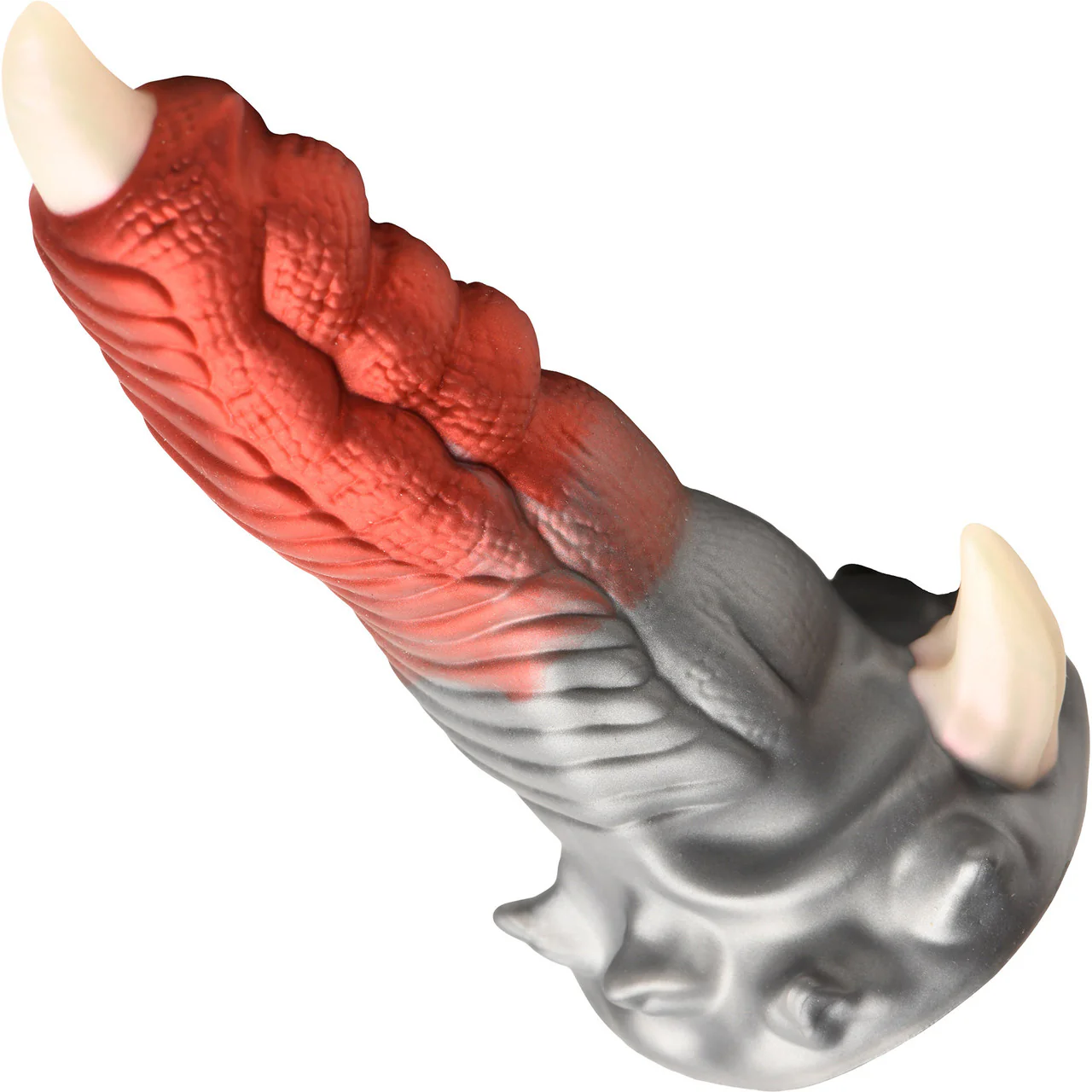 Talon 7" Silicone Dual Stimulation Suction Cup Dildo By Creature Cocks - Image 4