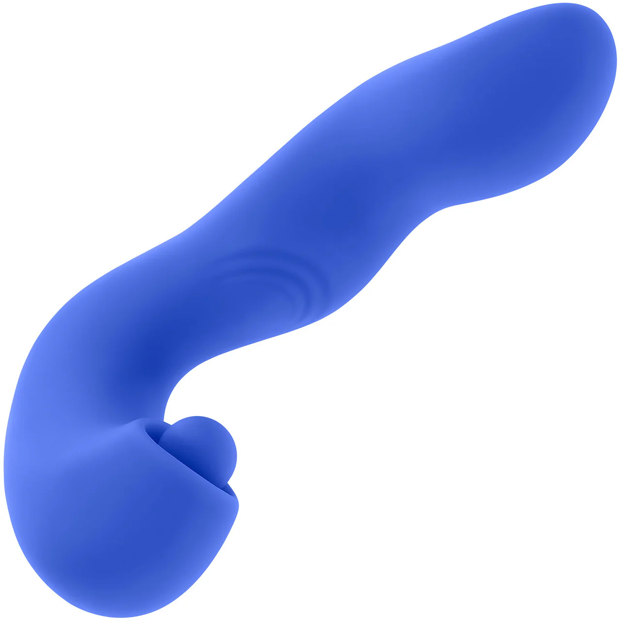 Tappity Tap Rechargeable Waterproof Silicone Dual Stimulation Vibrator By Evolved Novelties - Image 5