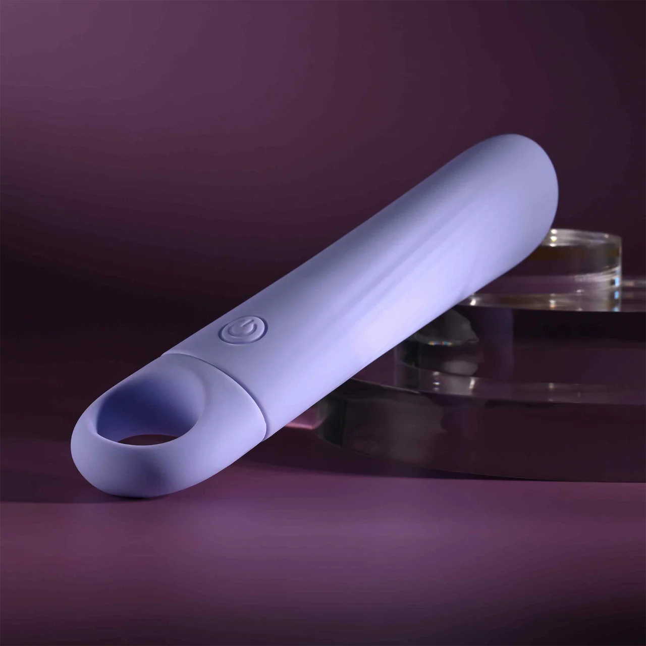 Tart Teaser Rechargeable Waterproof Silicone Wedge Vibrator By Evolved Novelties - Purple - Image 2