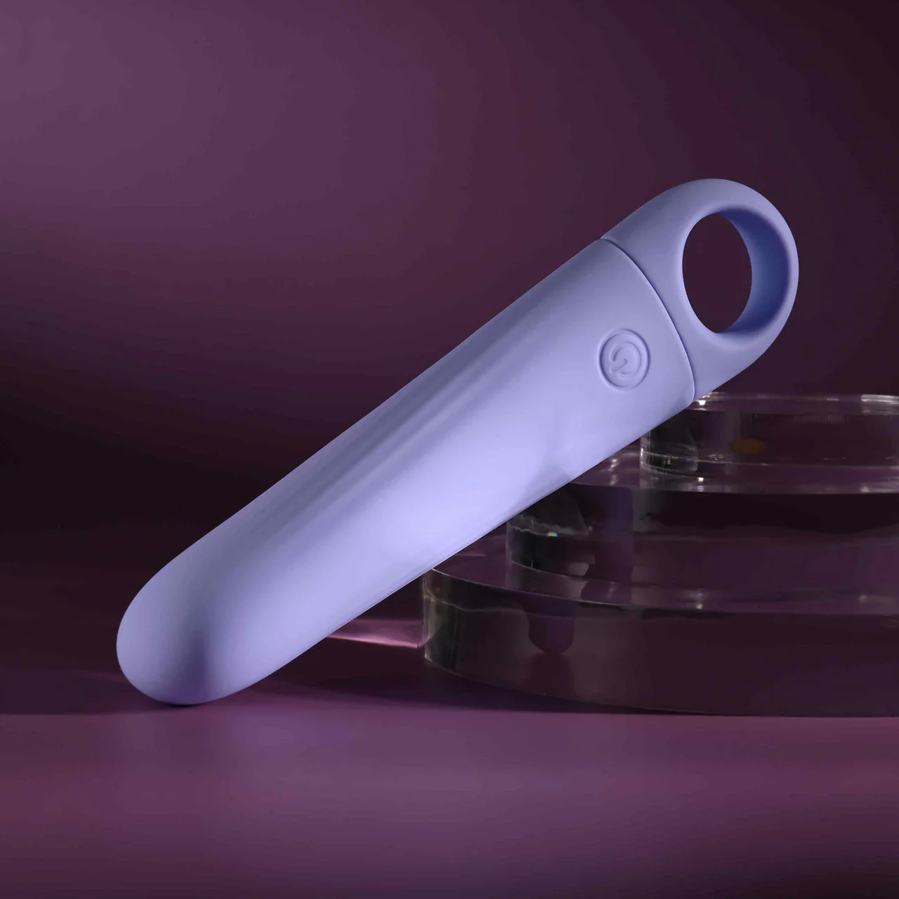 Tart Teaser Rechargeable Waterproof Silicone Wedge Vibrator By Evolved Novelties - Purple - Image 4