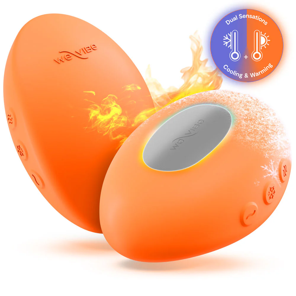 Temp By We-Vibe Heating & Cooling Rechargeable Silicone Lay-On Vibrator - Image 31