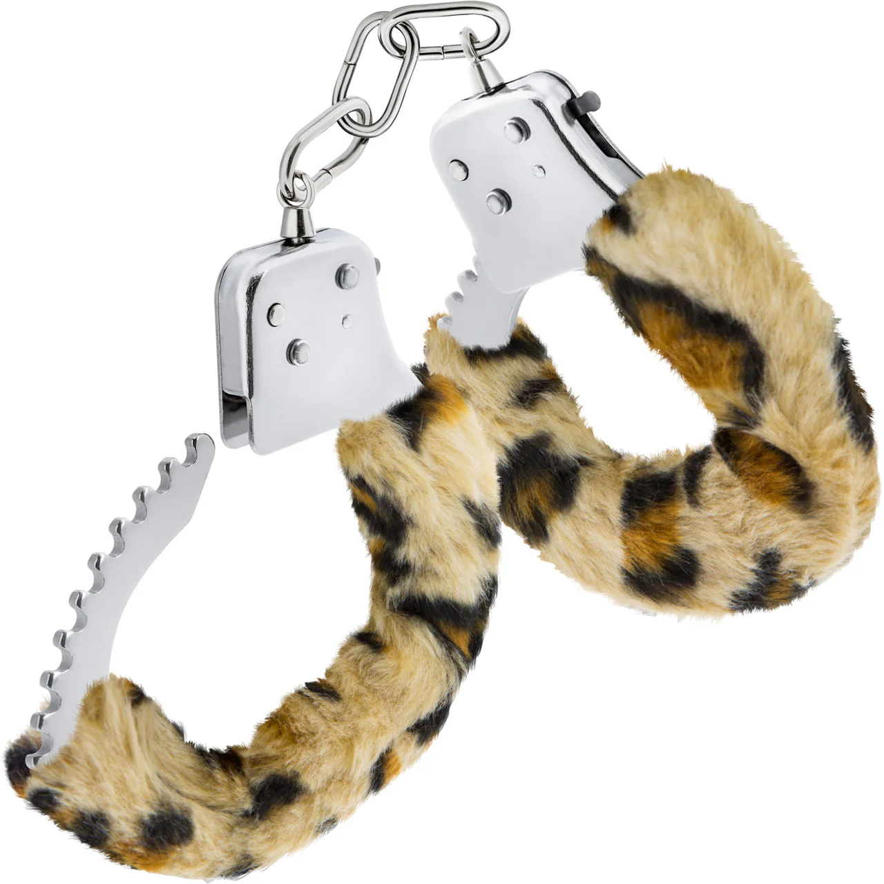 Temptasia Beginner Cuffs By Blush - Leopard Faux Fur - Image 4