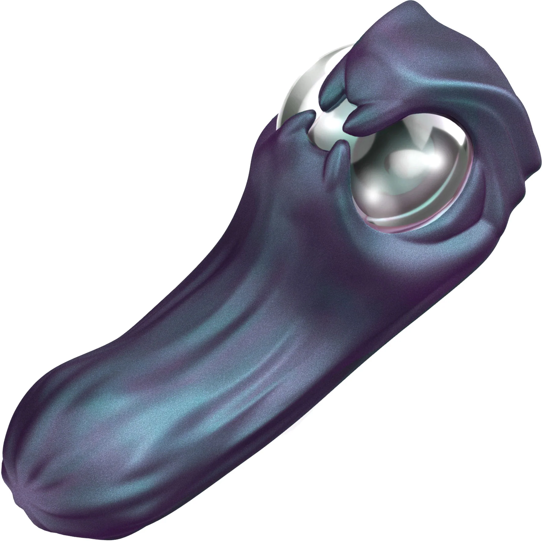 Temptasia By Blush Viper Pulse Vibrator With Mystical Plasma Globe - Dark Millenia - Image 9