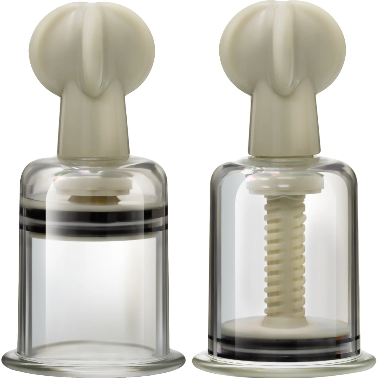 Temptasia Clit And Nipple Large Twist Suckers - Set of 2 By Blush - Image 2