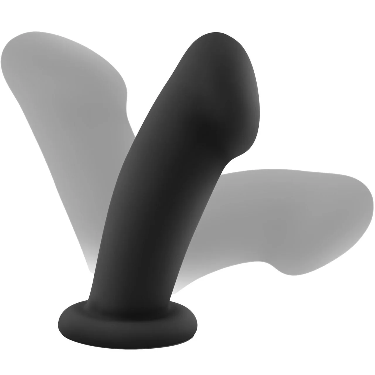 Temptasia Elvira Silicone Dildo by Blush Novelties - Black - Image 5
