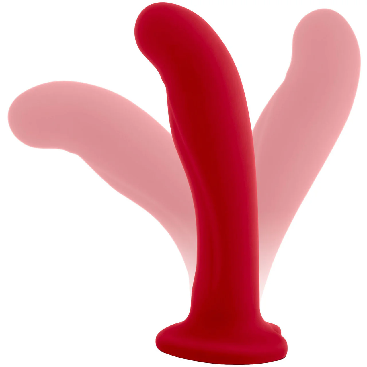 Temptasia Jezebel Silicone Dildo by Blush Novelties - Crimson - Image 5