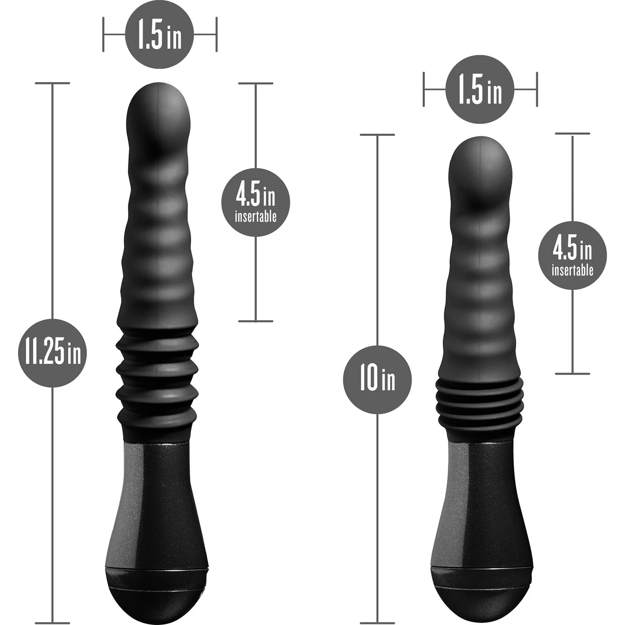 Temptasia Lazarus Thrusting Silicone Rechargeable Waterproof G-Spot Dildo By Blush - Image 6