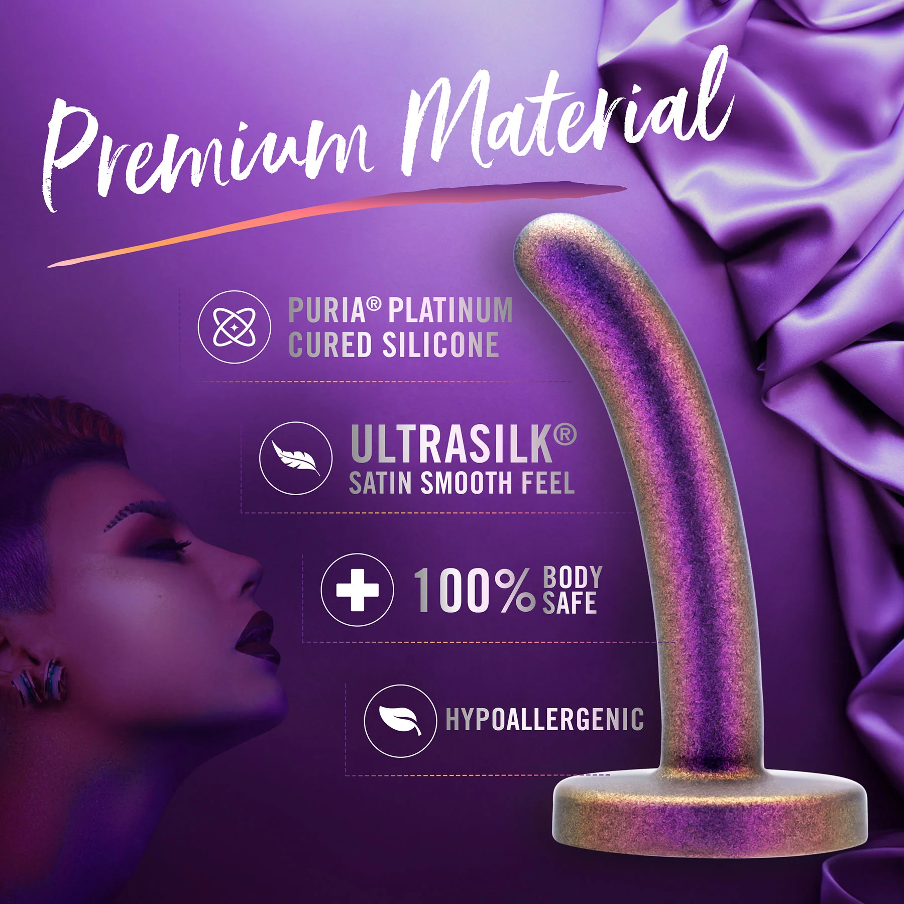 Temptasia Surrender Peg Silicone Dildo By Blush - Image 12