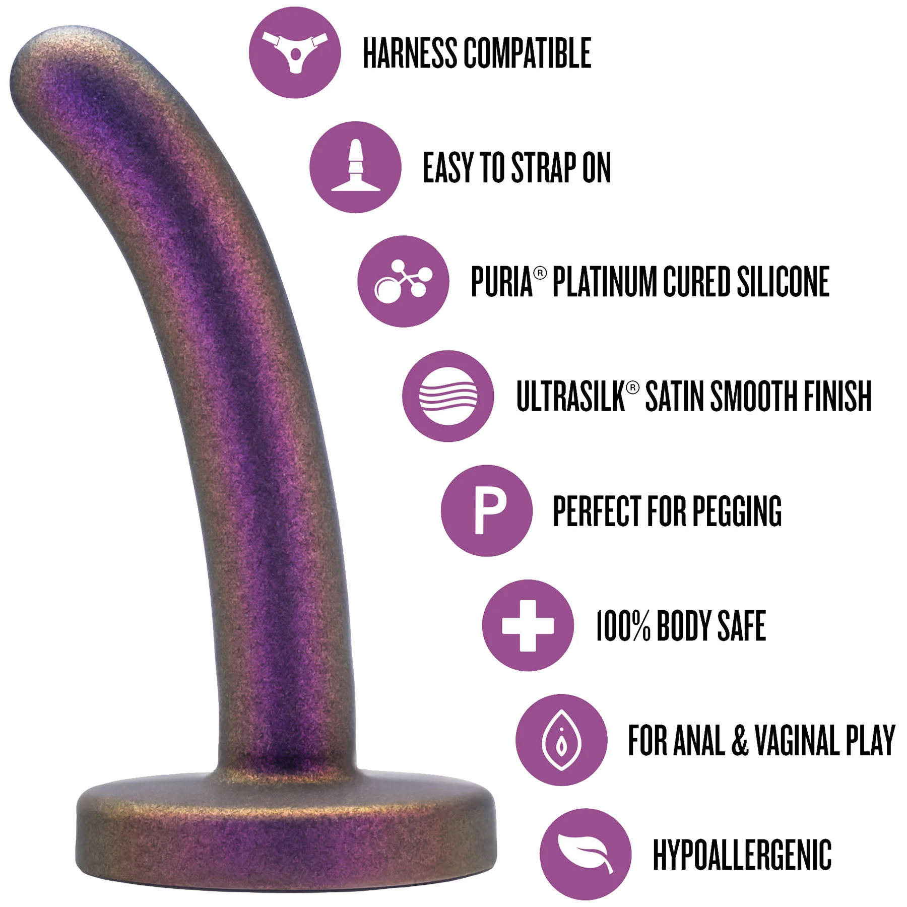 Temptasia Surrender Peg Silicone Dildo By Blush - Image 15