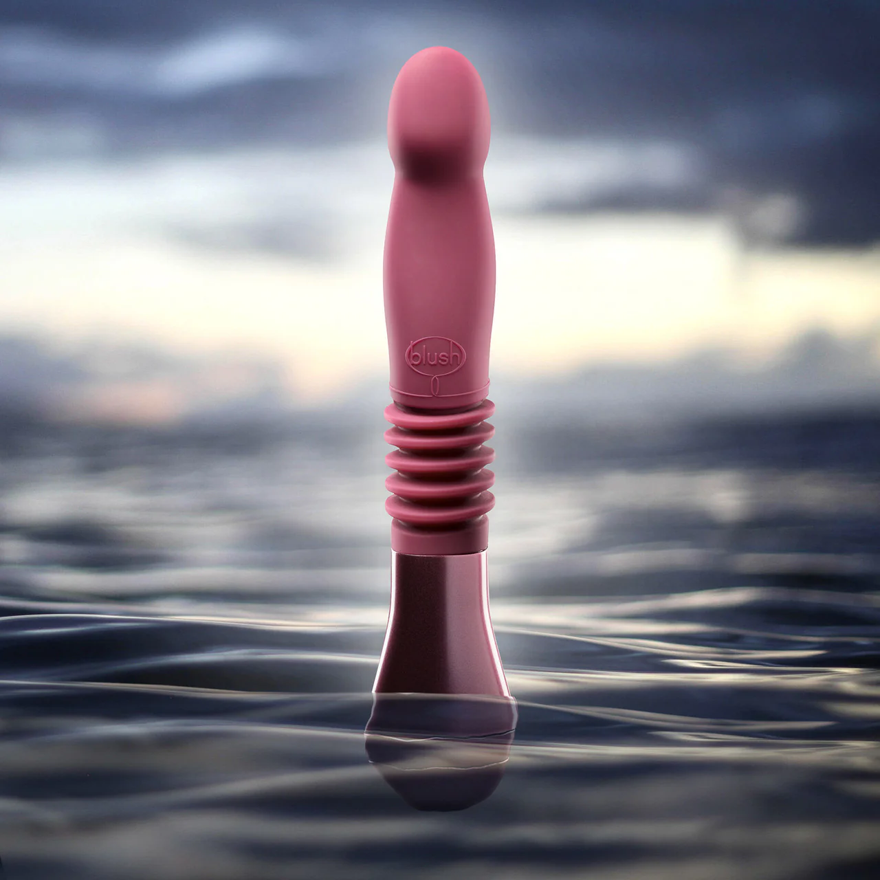 Temptasia Trixie Thrusting Silicone Rechargeable Waterproof G-Spot Dildo By Blush - Image 11