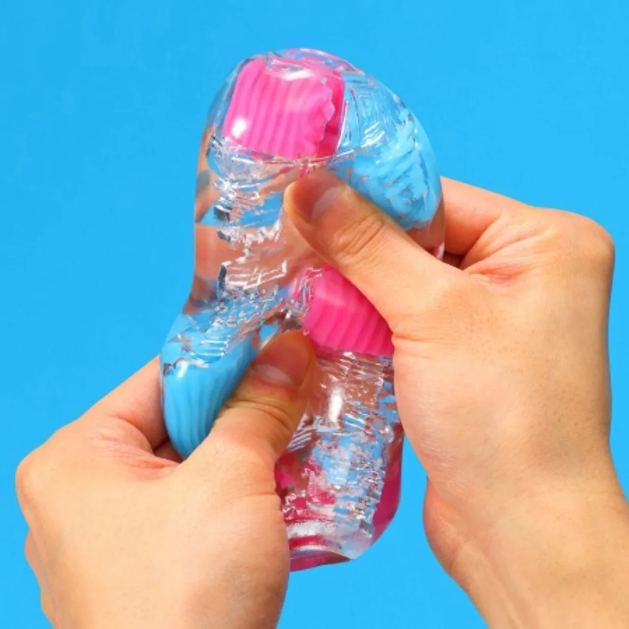 Tenga Bobble Penis Masturbation Sleeve - Crazy Cubes - Image 3