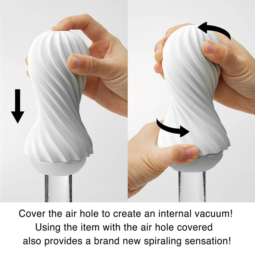 Tenga Flex Penis Masturbator - Silky White - Image 4