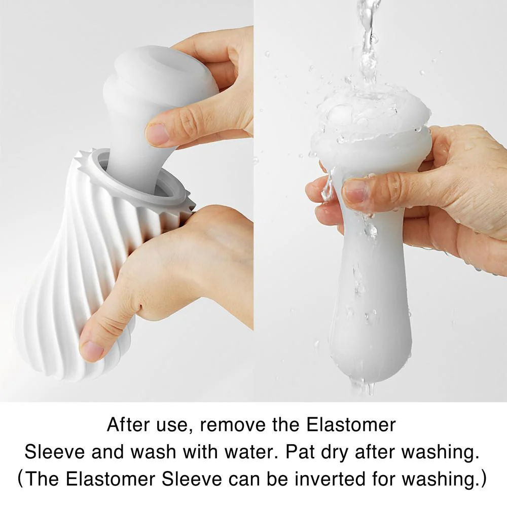 Tenga Flex Penis Masturbator - Silky White - Image 5