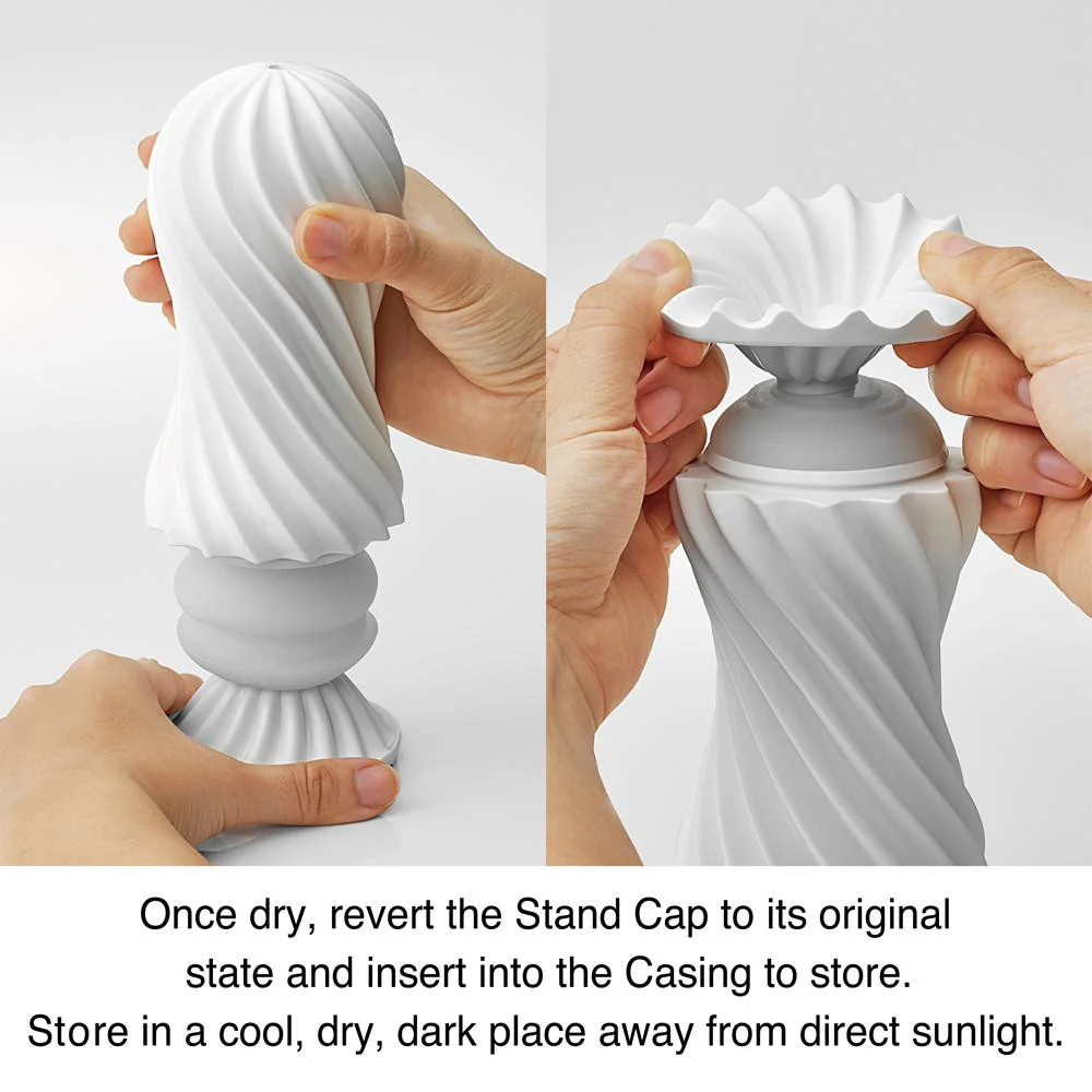Tenga Flex Penis Masturbator - Silky White - Image 7