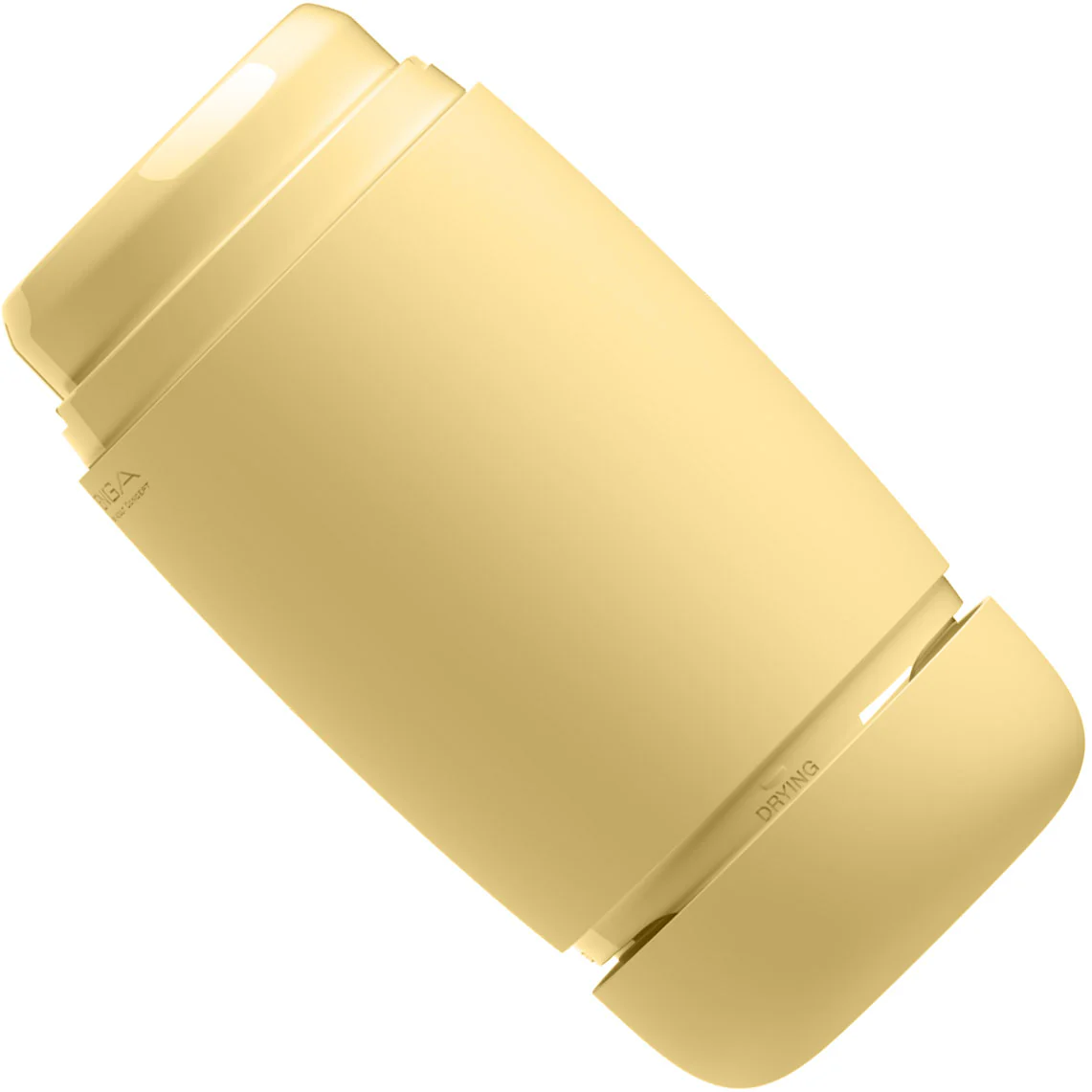 Tenga Puffy Reusable Penis Masturbation Cup - Custard Yellow - Image 4