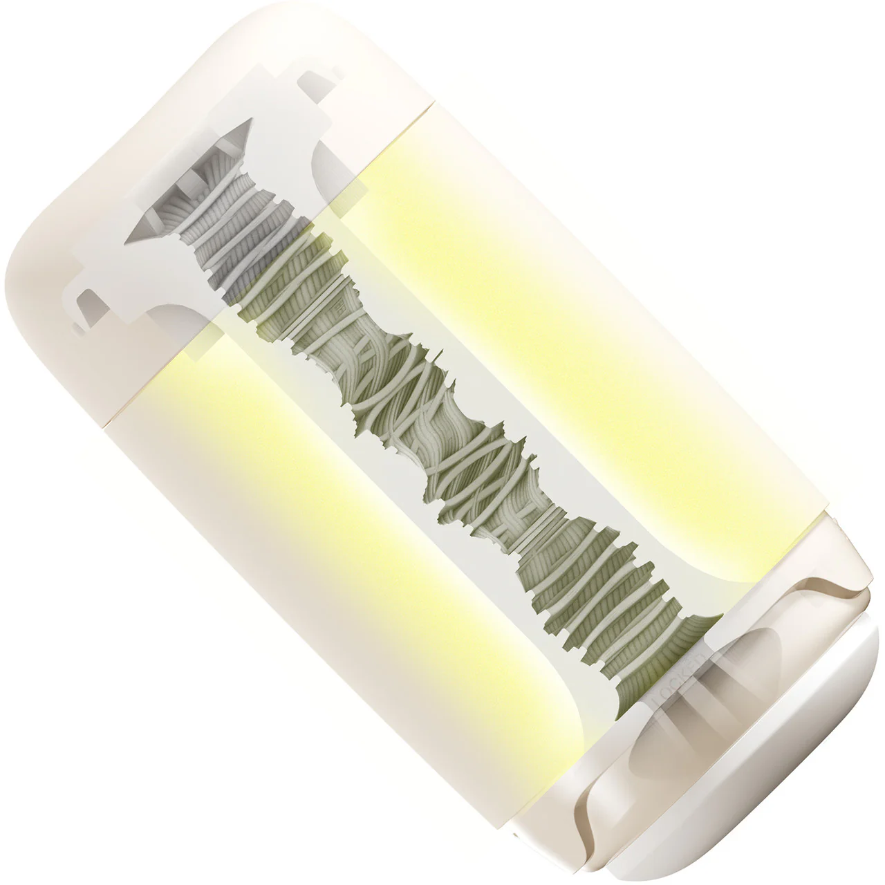 Tenga Puffy Reusable Penis Masturbation Cup - Latte Brown - Image 6