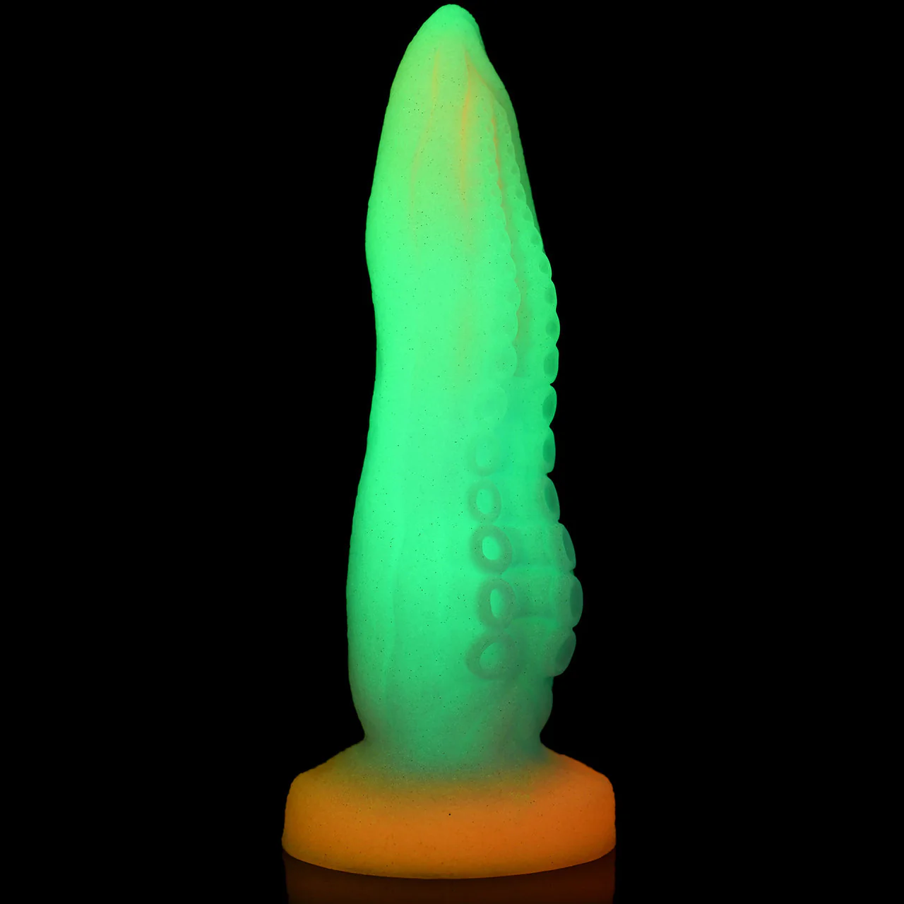 Tenta-Cock Glow In The Dark 9.5" Silicone Suction Cup Dildo By Creature Cocks - Image 4