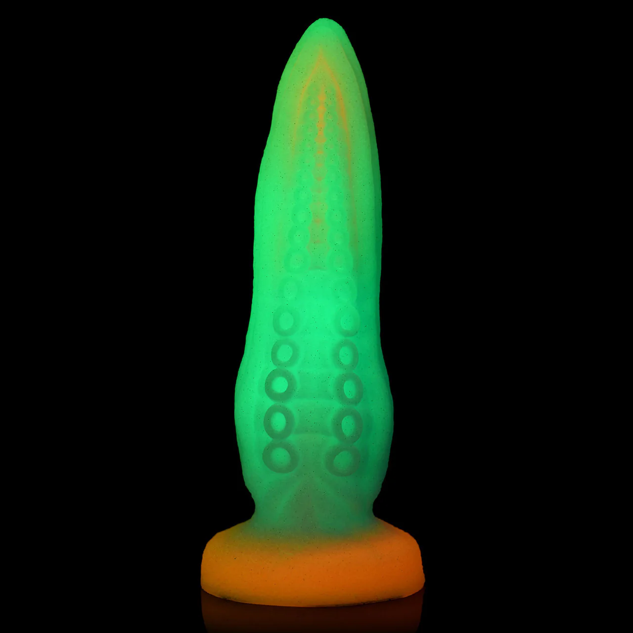 Tenta-Cock Glow In The Dark 9.5" Silicone Suction Cup Dildo By Creature Cocks - Image 6
