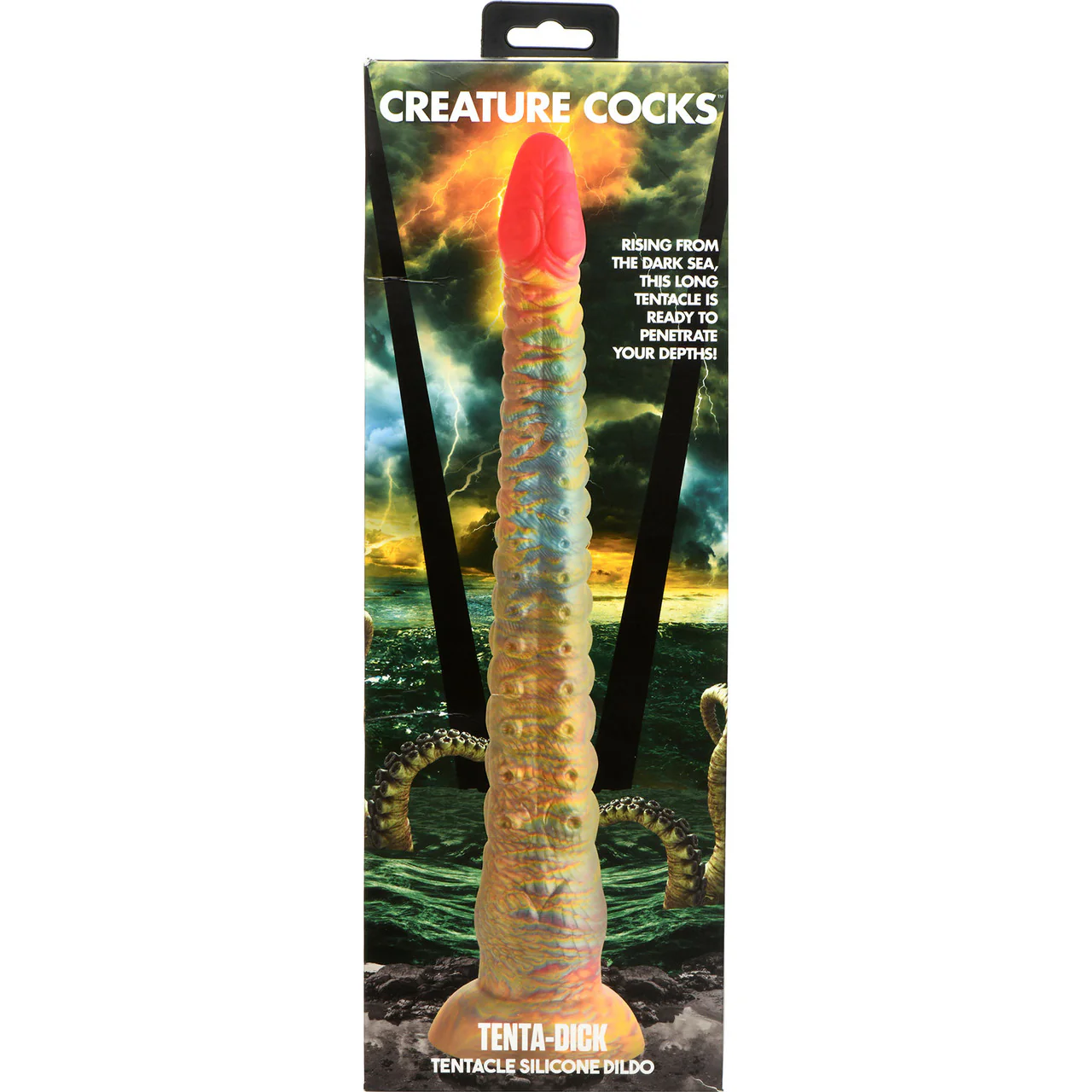 Tenta-Dick 12.5" Silicone Suction Cup Dildo By Creature Cocks - Image 13