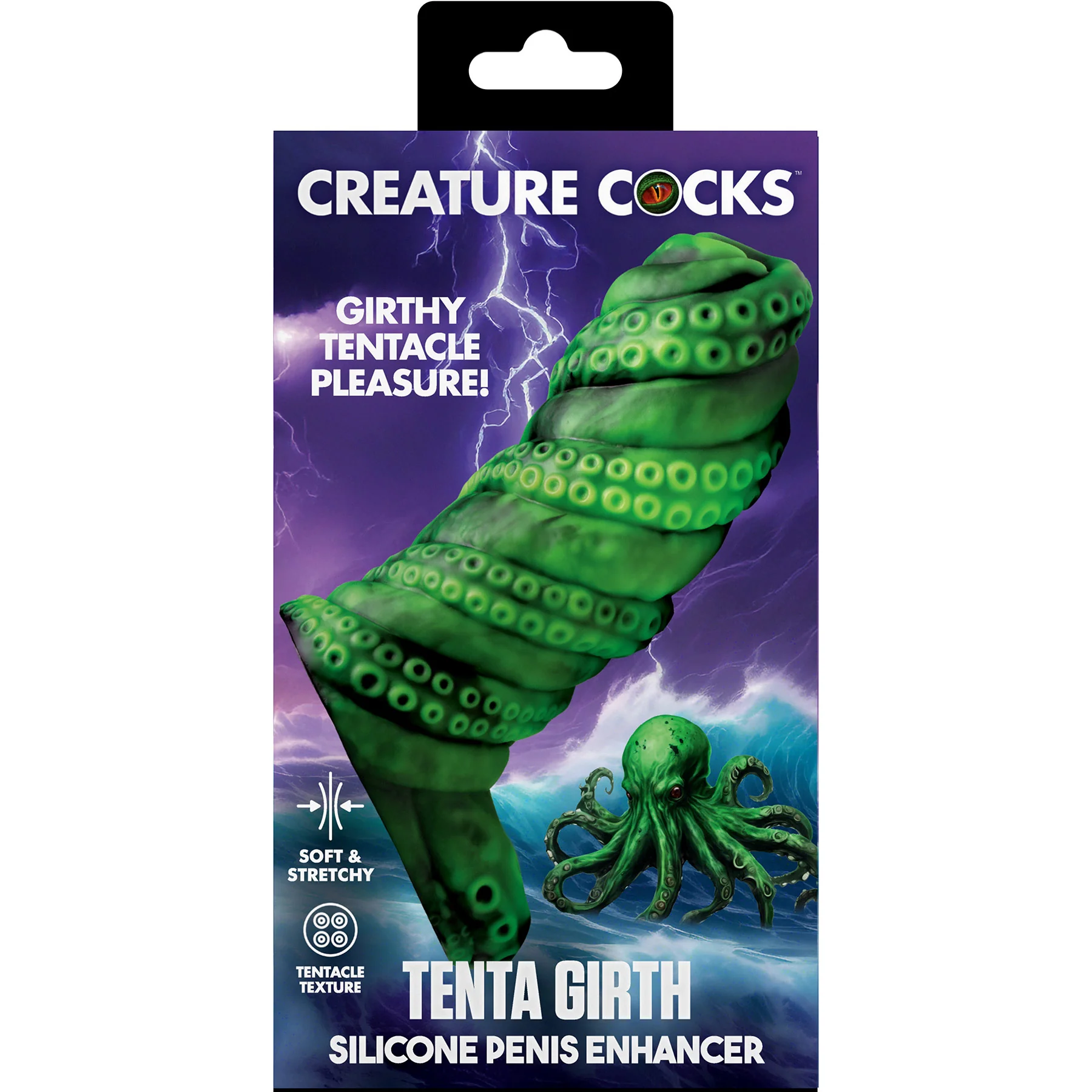 Tenta Girth Silicone Penis Enhancer By Creature Cocks - Image 9